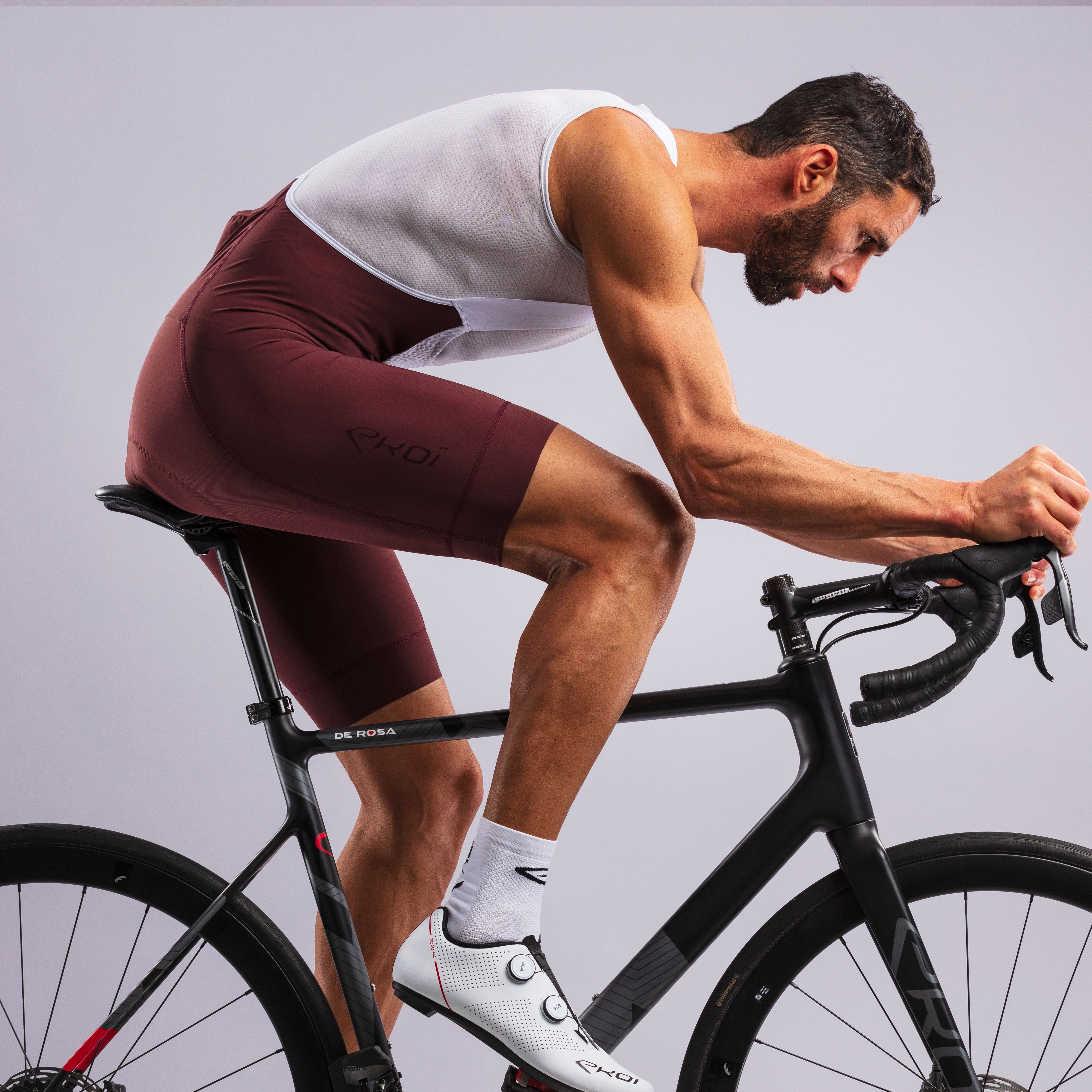 EKOI FAST DRY Bib Shorts Black