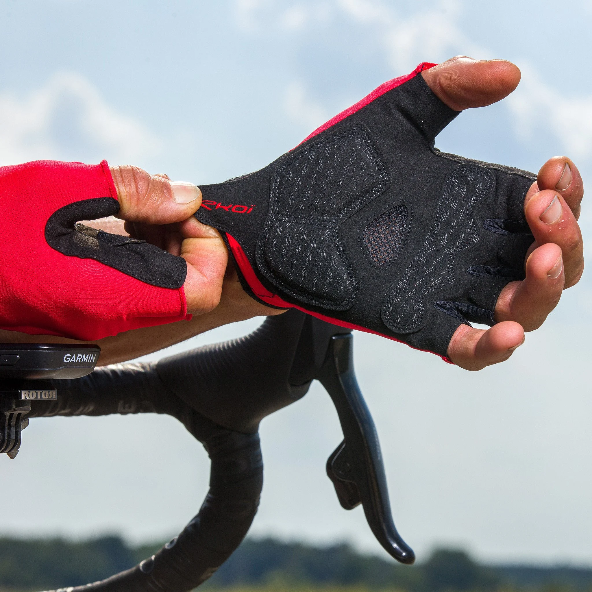 CYCLING GLOVES EKOI STRADA GEL BLACK
