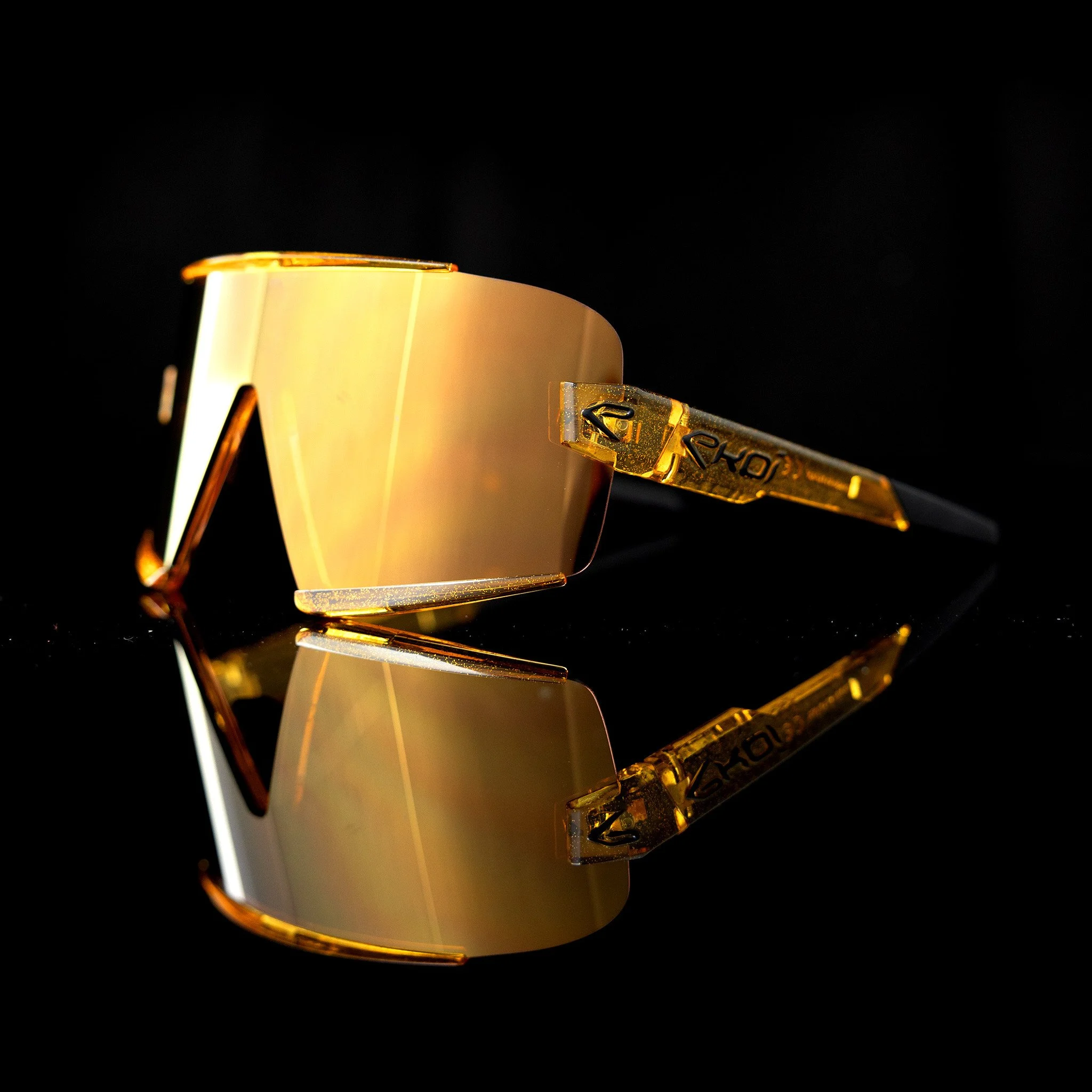 Glasses EKOI OTTIMO Gold Revo Gold Cat3