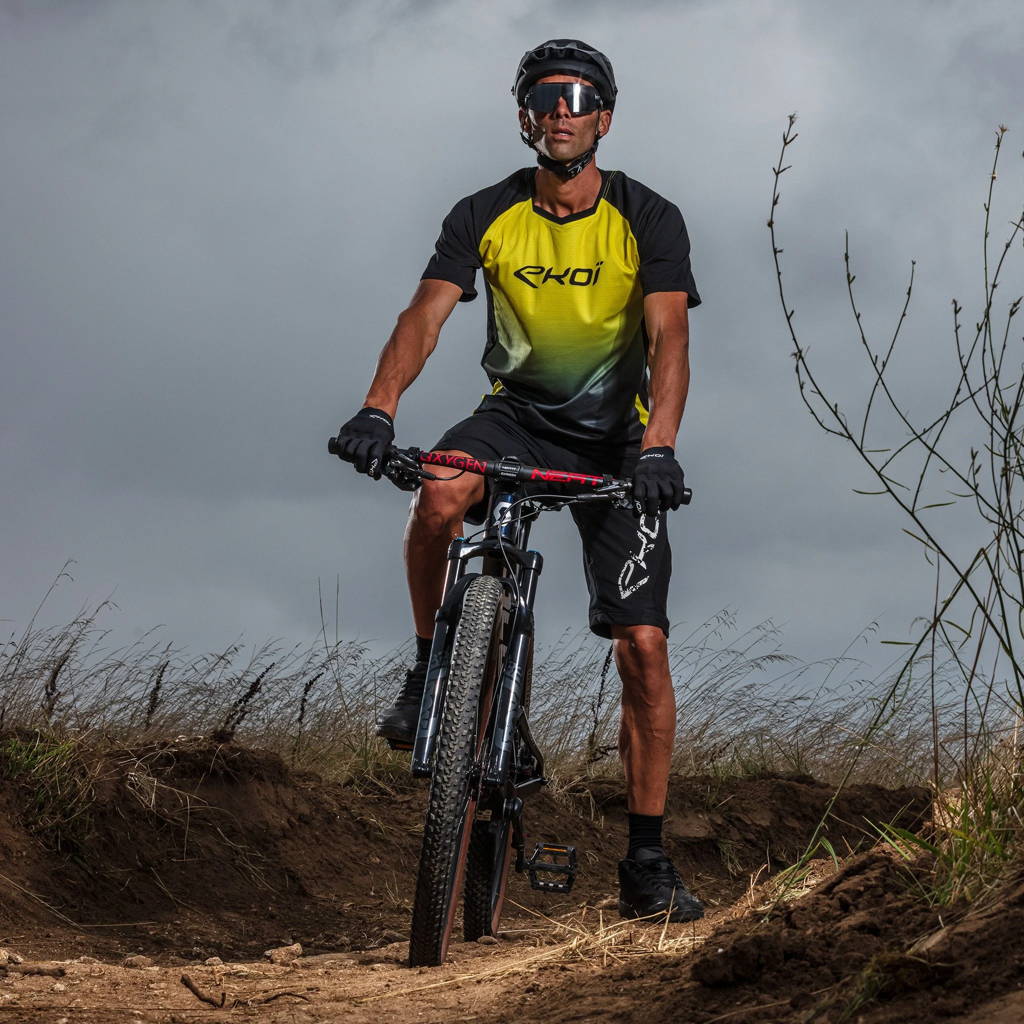 Short Sleeves Jersey EKOI MTB Grey