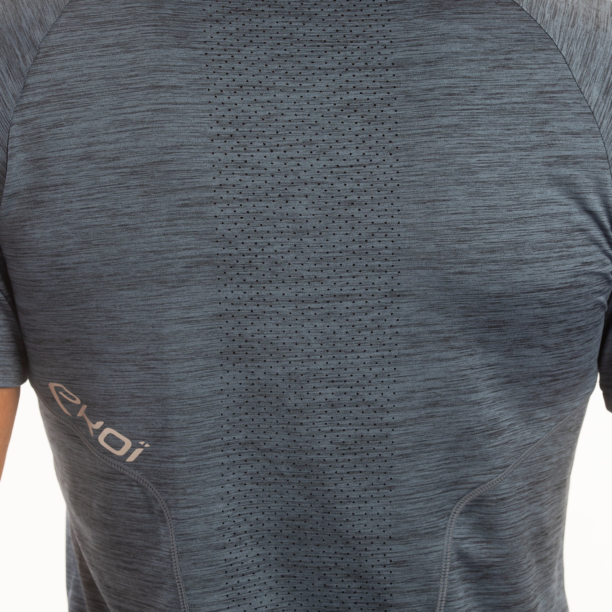 MEN TEE SHIRT PERFORMANCE EKOI RUN BLUE