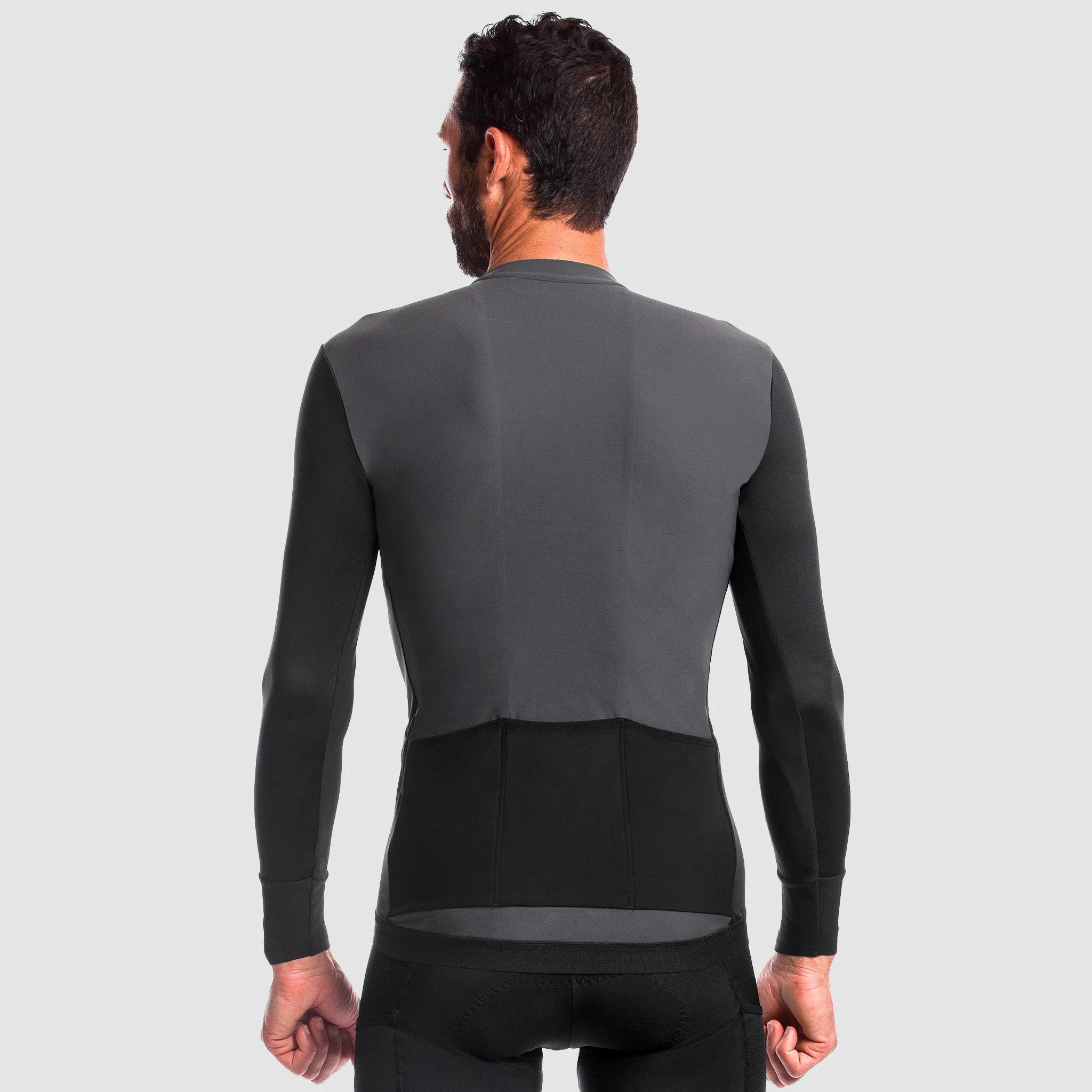 EKOI Gravel Cordura grey unisex winter jersey