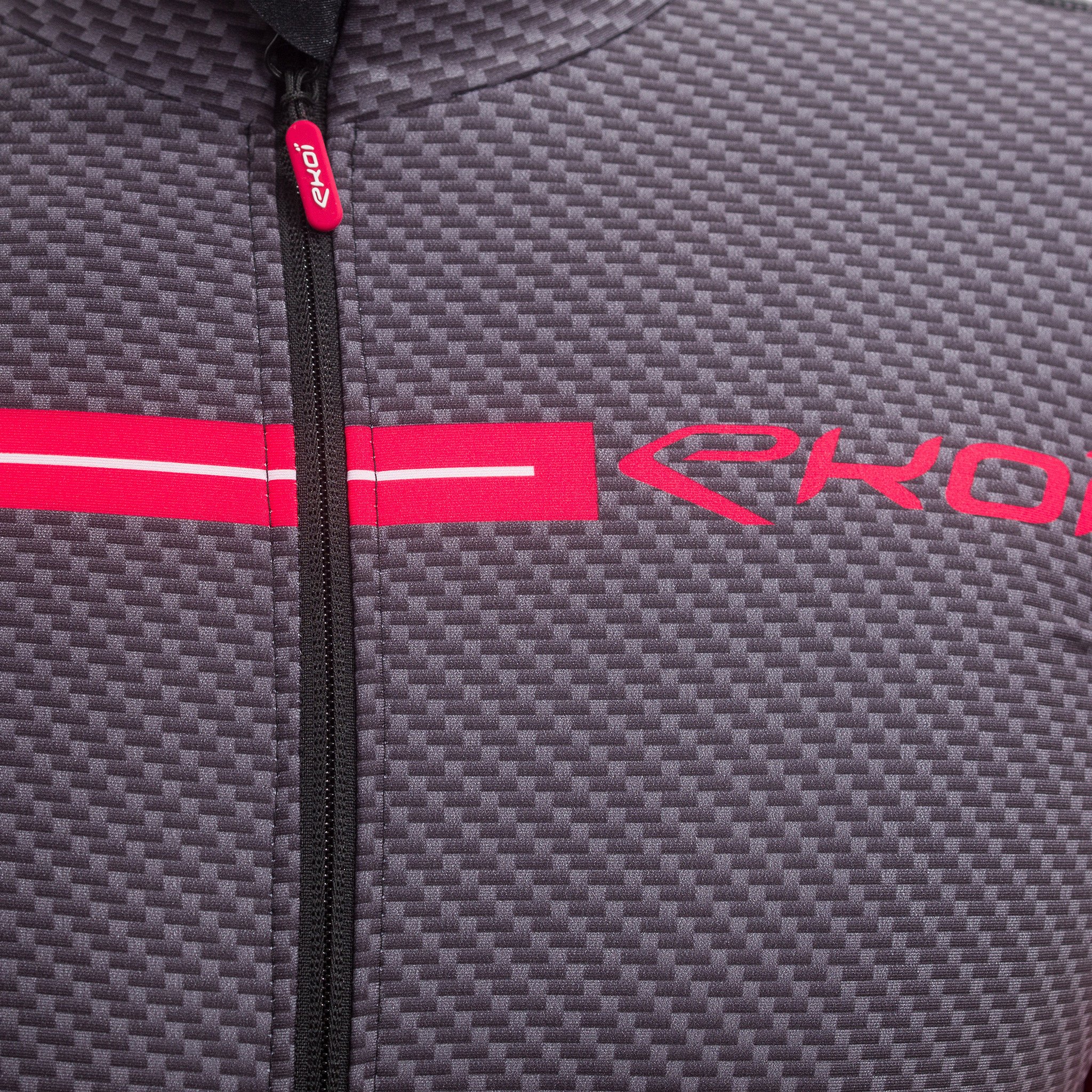 LONG SLEEVES JERSEY EKOI CARBON NEON YELLOW