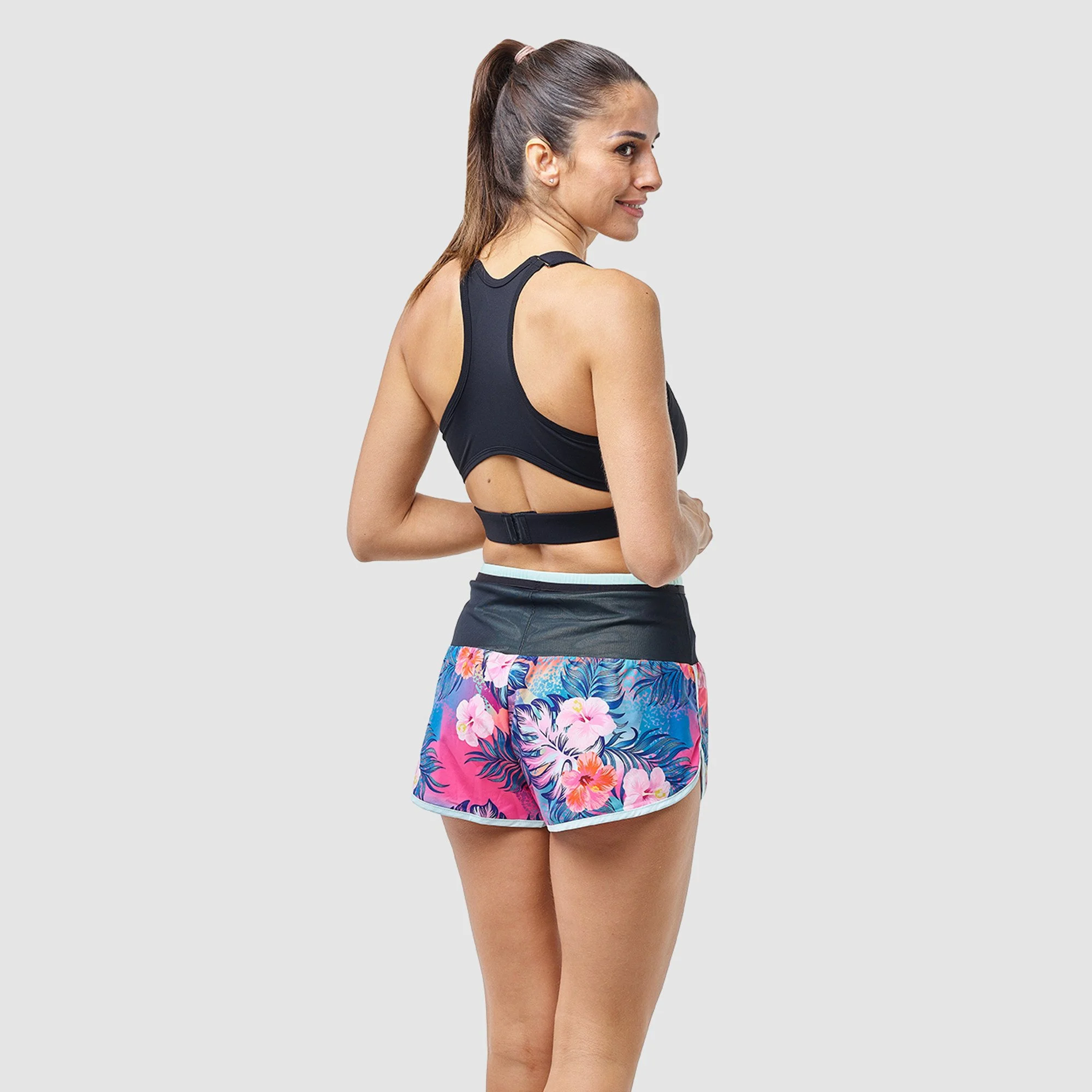 Women Shorts EKOI RUN Black