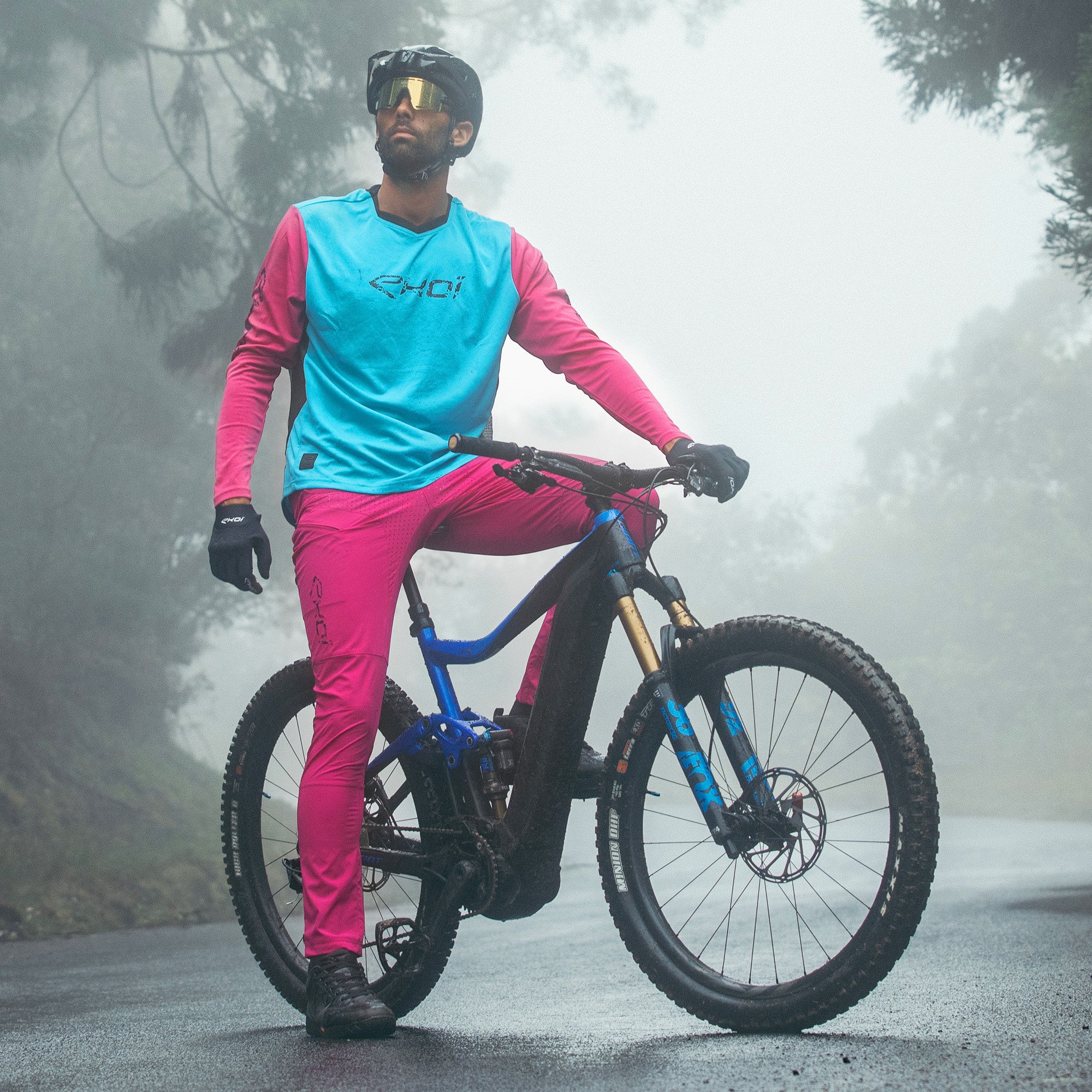 Long Sleeves Jersey EKOI MTB Glucy