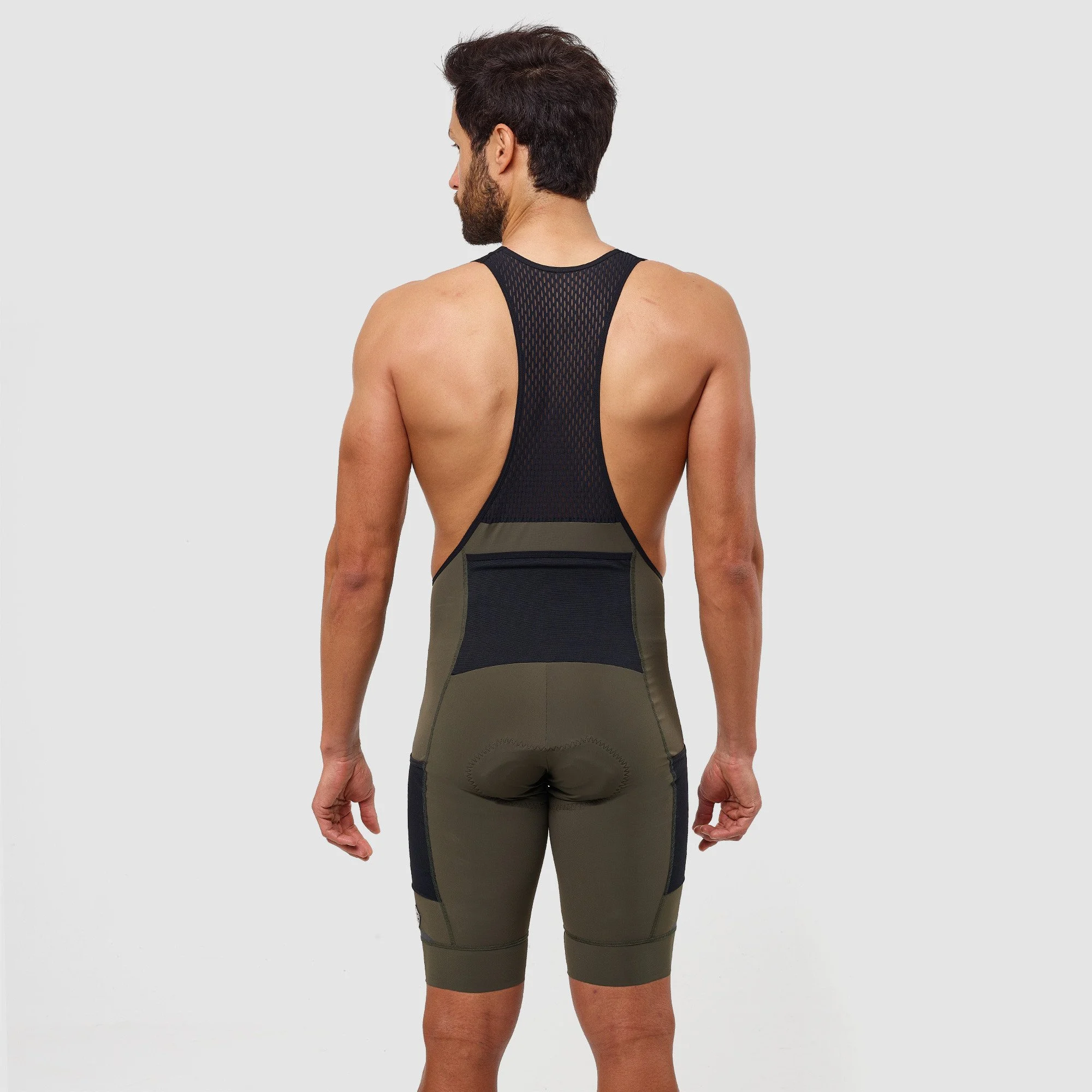 EKOI GRAVEL Cargo Pockets PERF Bib shorts Navy Blue