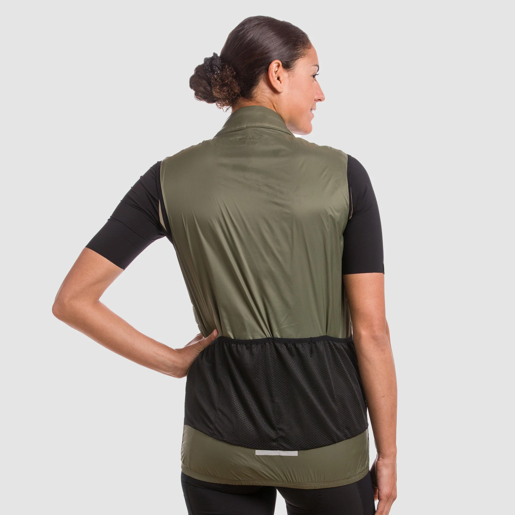 Unisex Windproof Vest EKOI GRAVEL PADDED Stone Grey