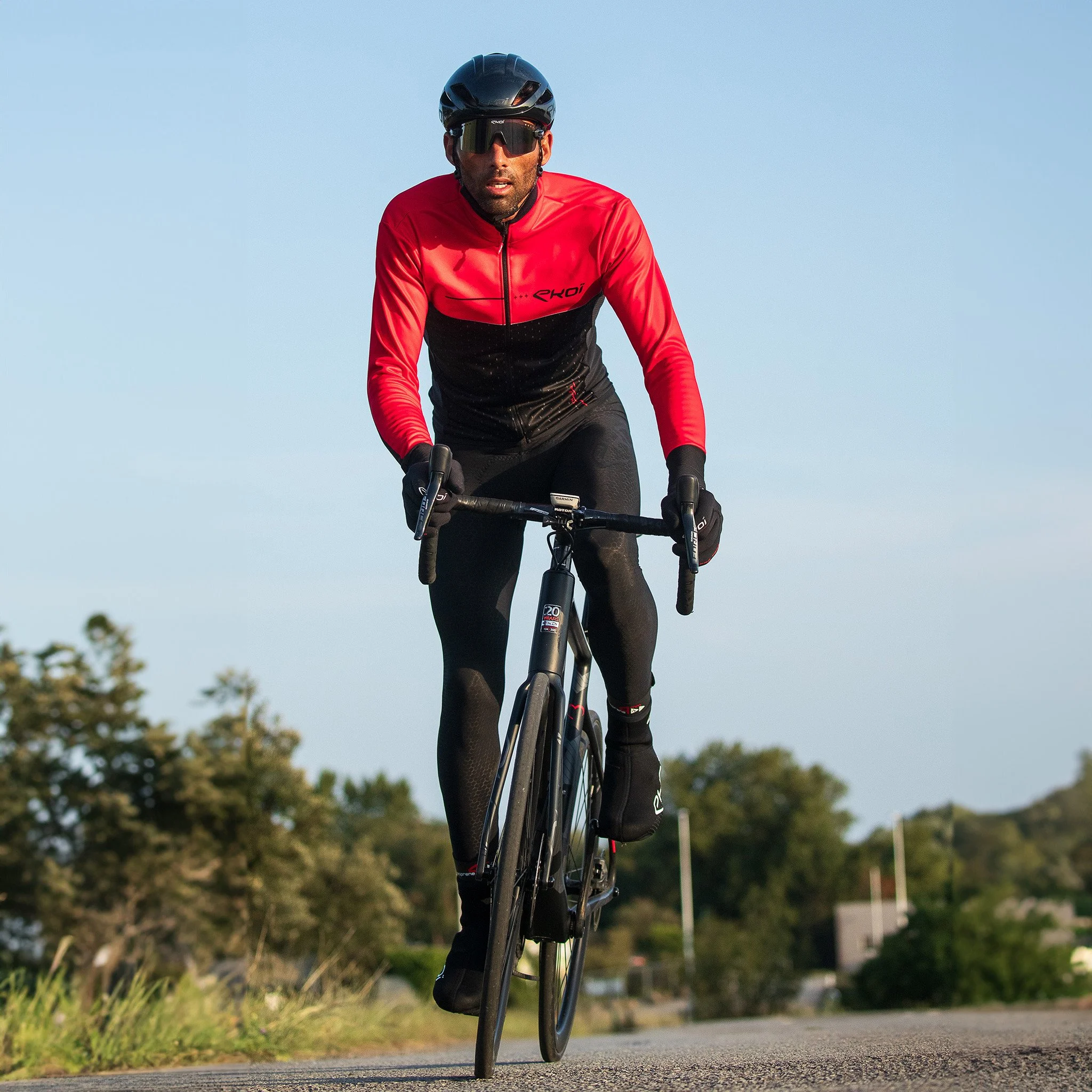 EKOI CROSS ROAD Red thermal jacket