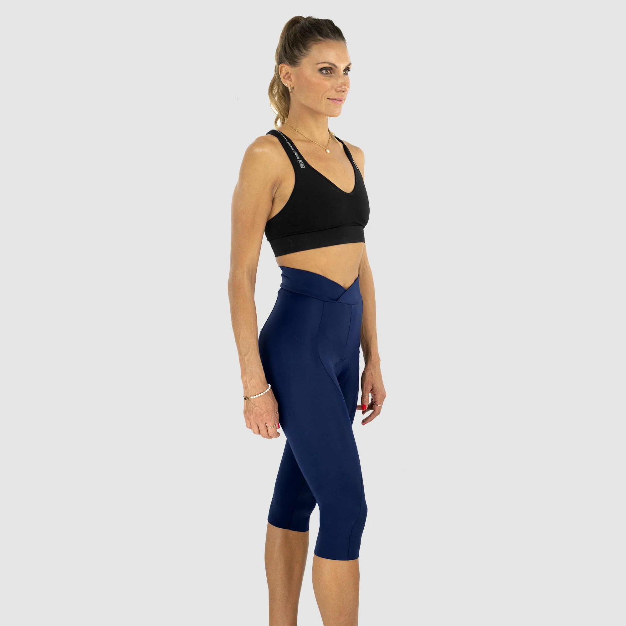 EKOI Women's Kkaki 3/4 bib knicks