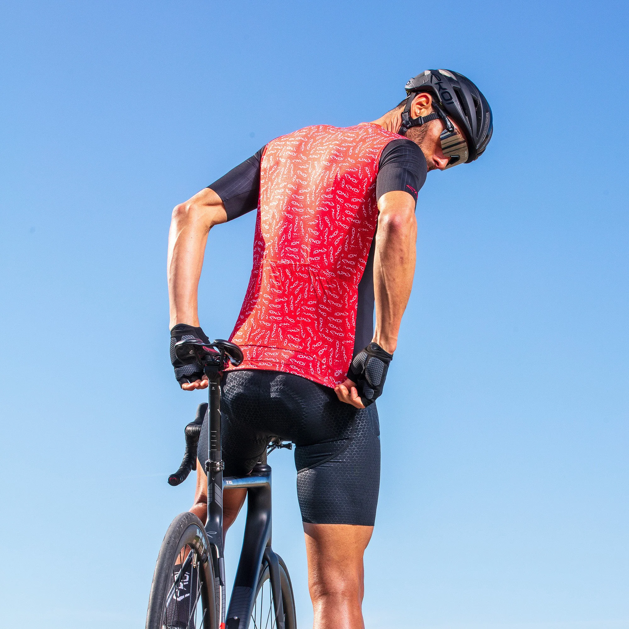 SUMMER JERSEY EKOI ALL OVER Red