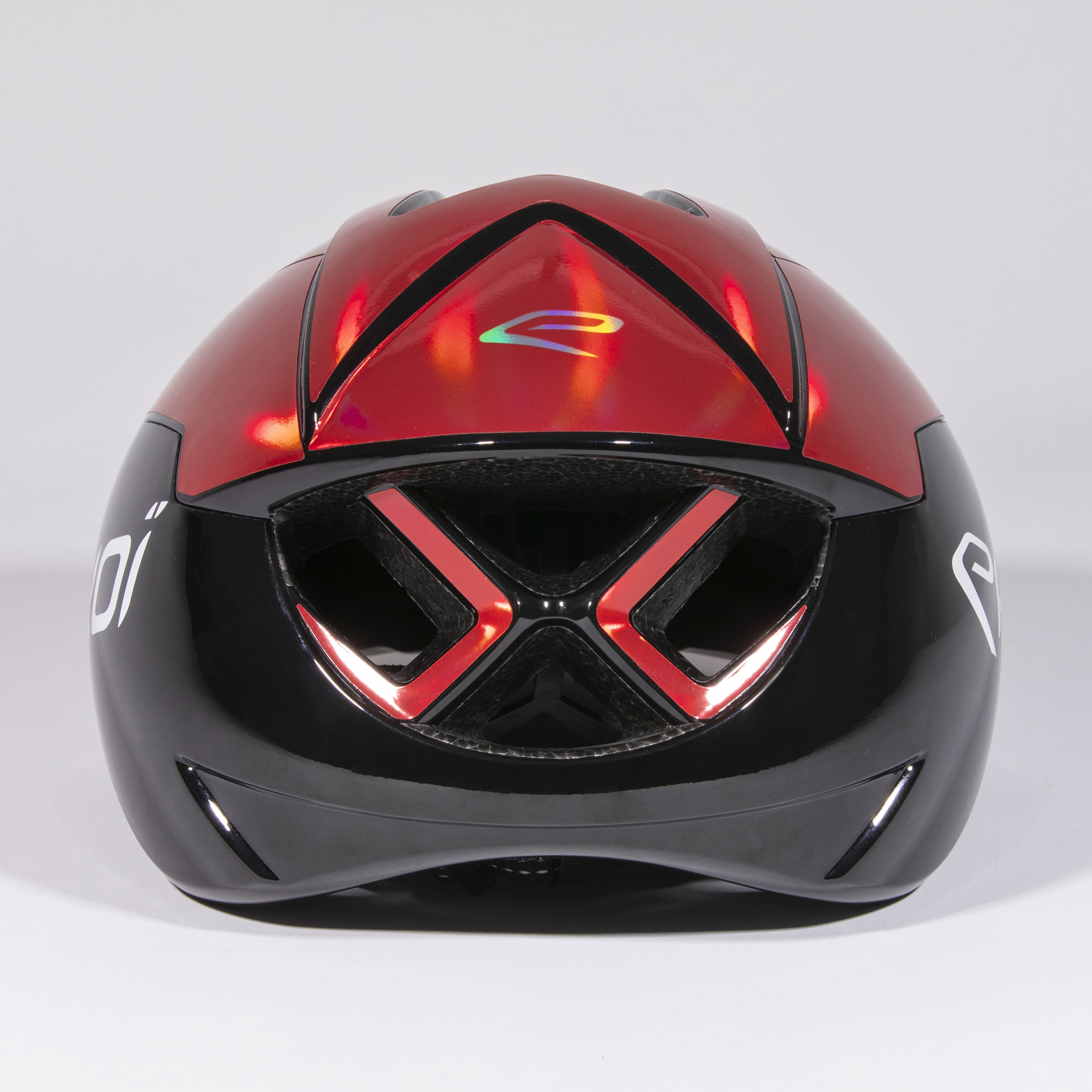 Casque EKOI AERO16 LTD Holographique Rouge