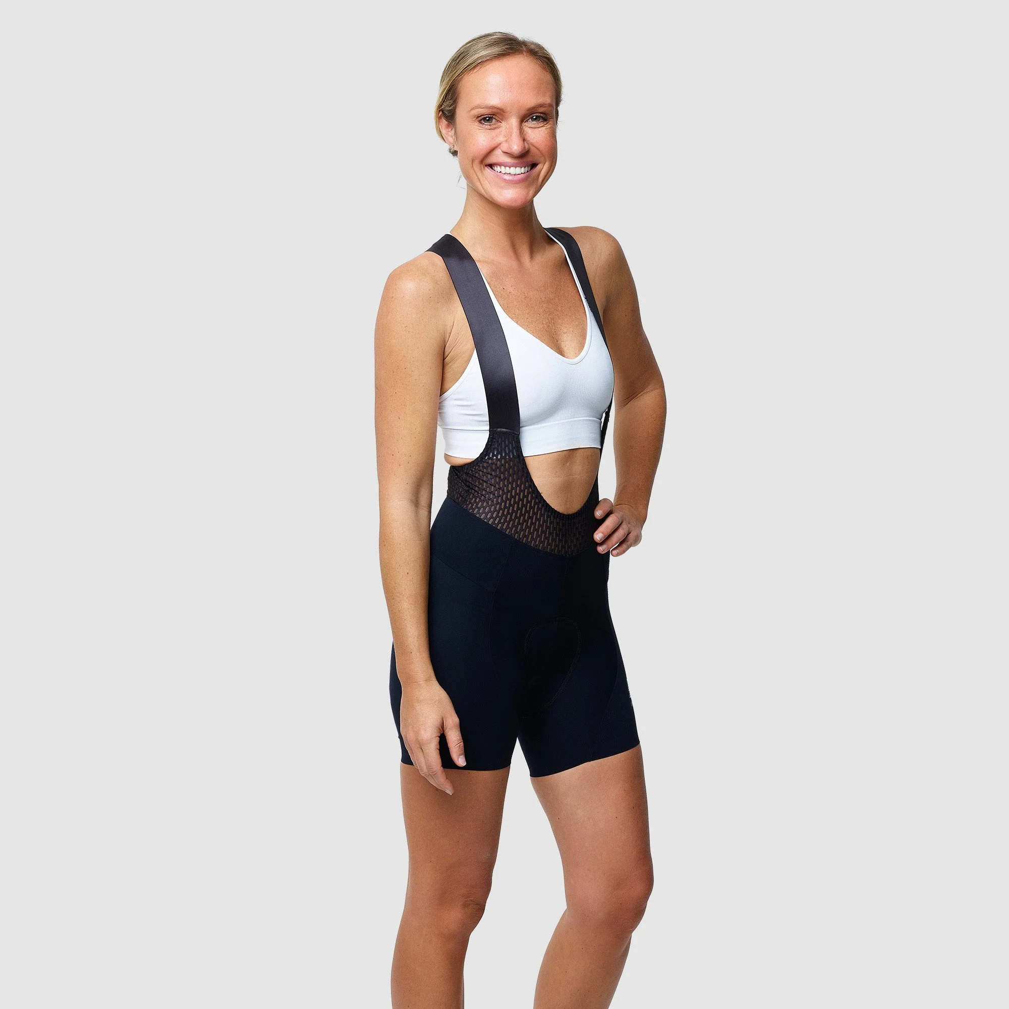 Women Strap Bibshorts EKOI EKOI ESSENTIAL Kaki