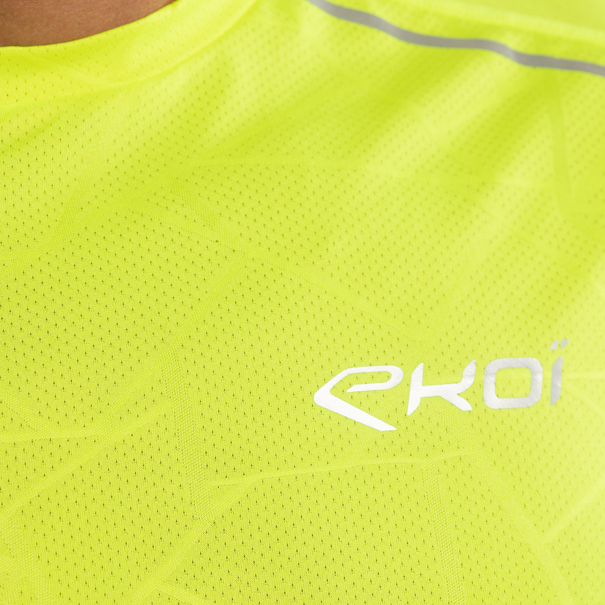 Tee-Shirt EKOI RUN GRAPHIC TECH Black