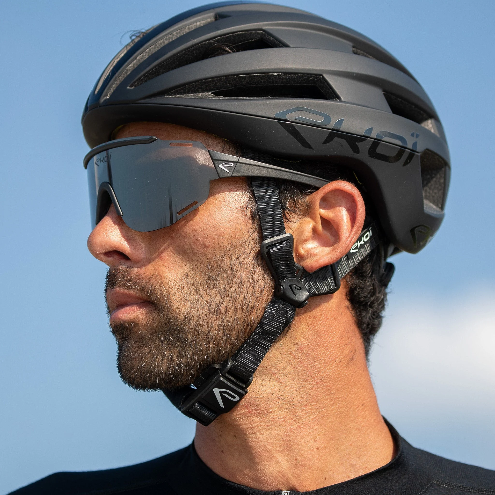 Glasses EKOI CARBON 28 Black Mirror Cat3