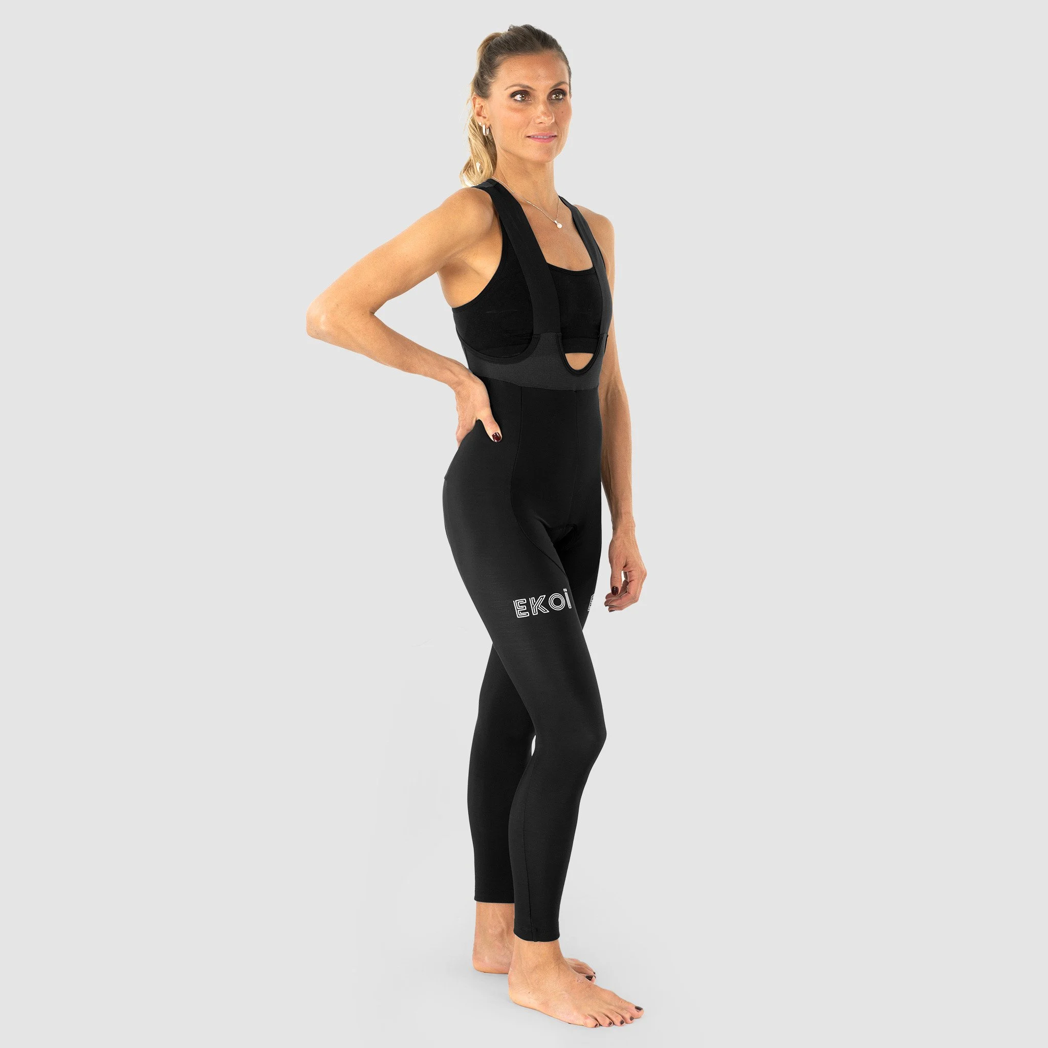 EKOI CORE Women's Marine Blue Bib Tights