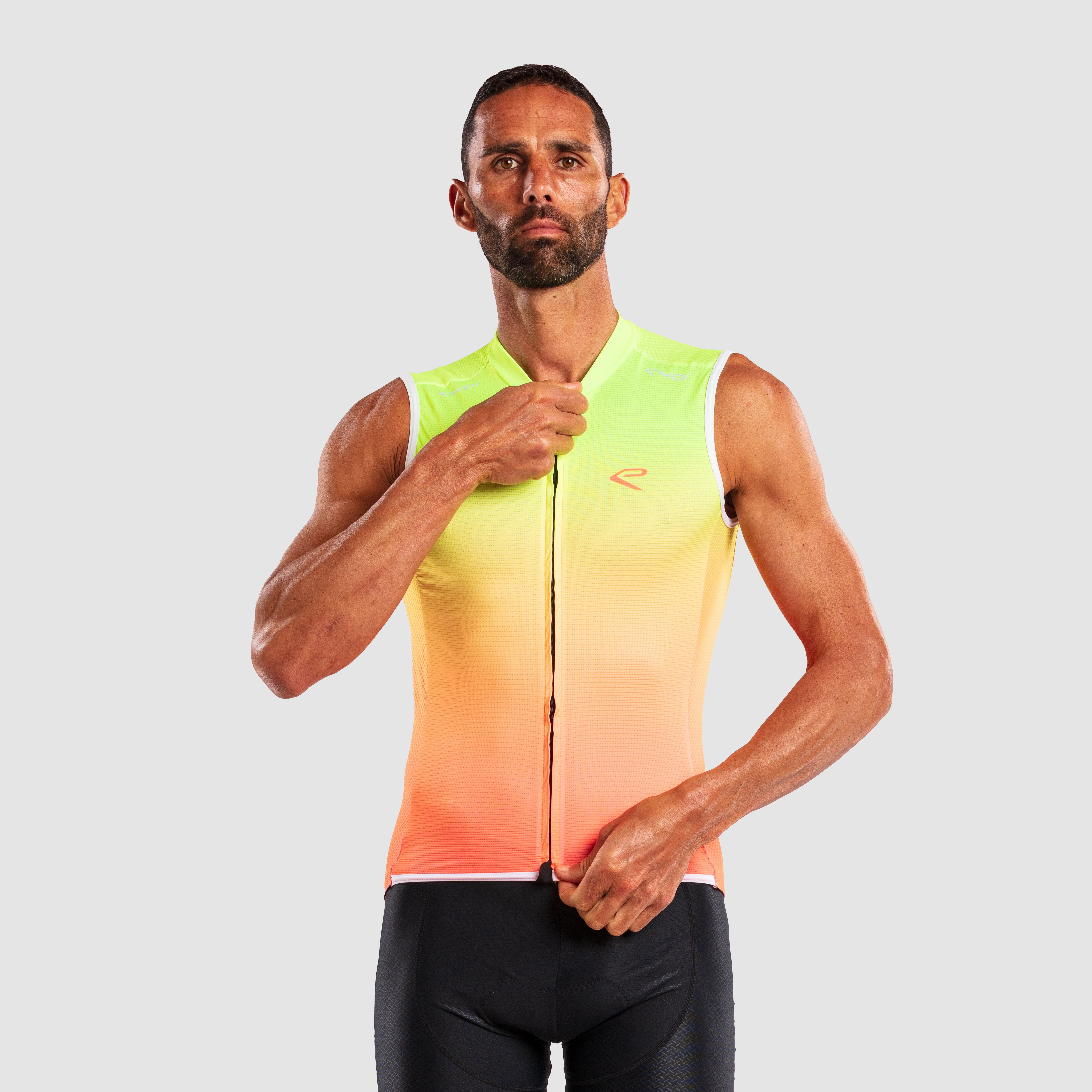 EKOI Perf SUMMER Sleeveless Jersey Fluo Yellow
