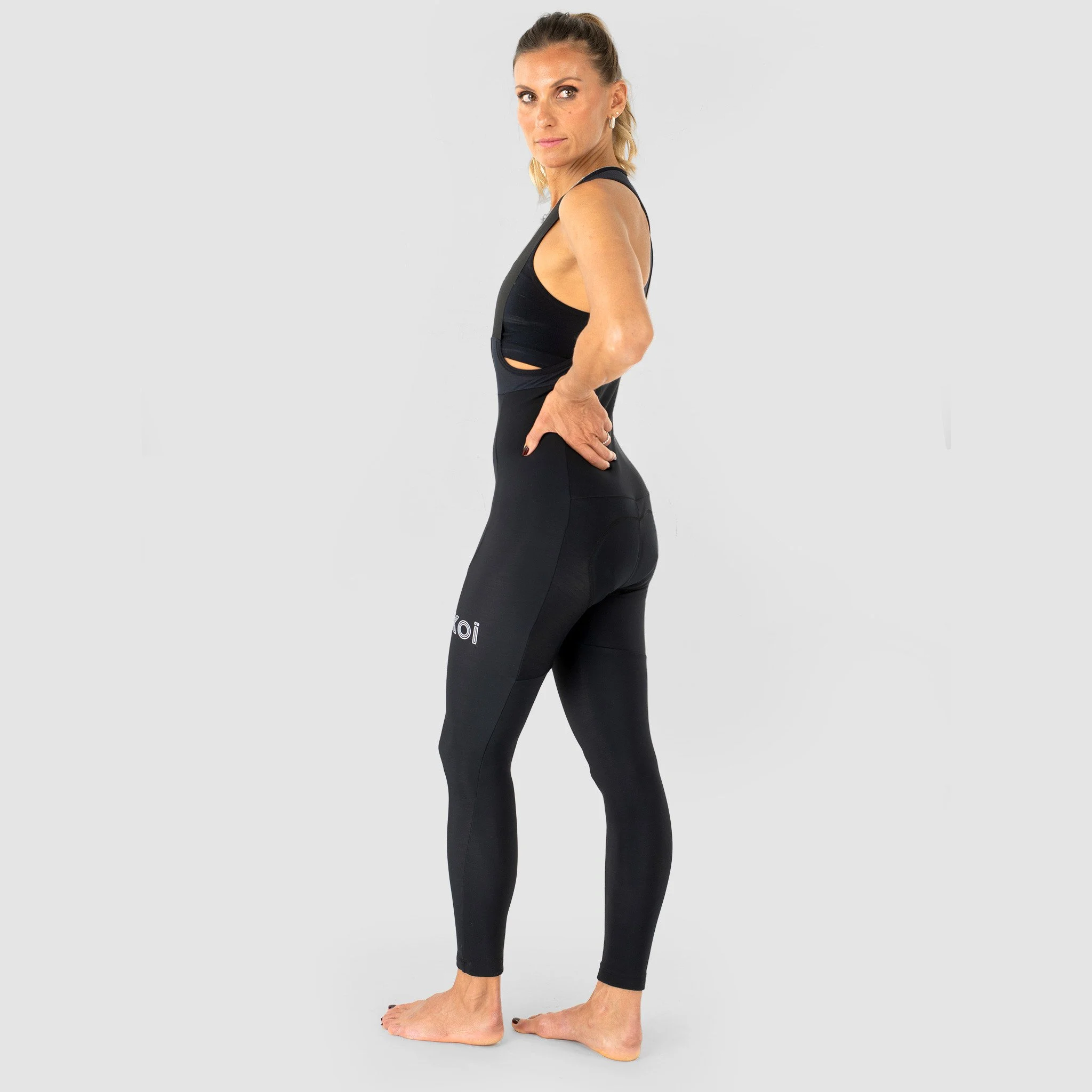 EKOI CORE Women's Marine Blue Bib Tights