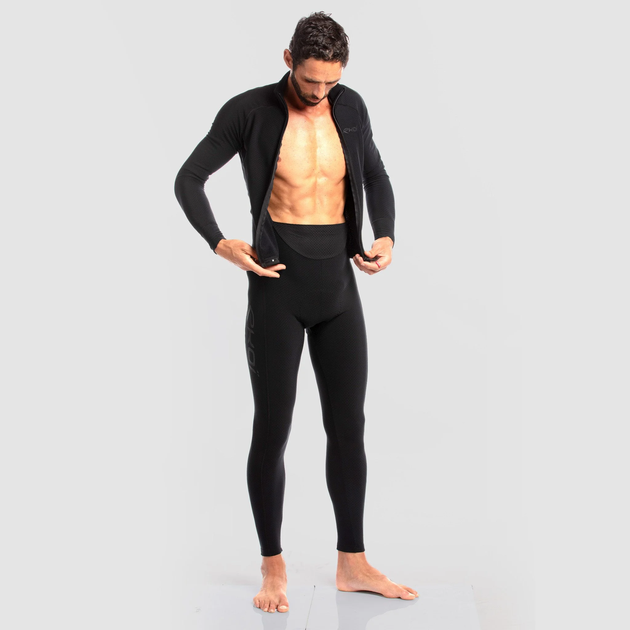 EKOI PRO GEL MEMORY Black thermal skin suit
