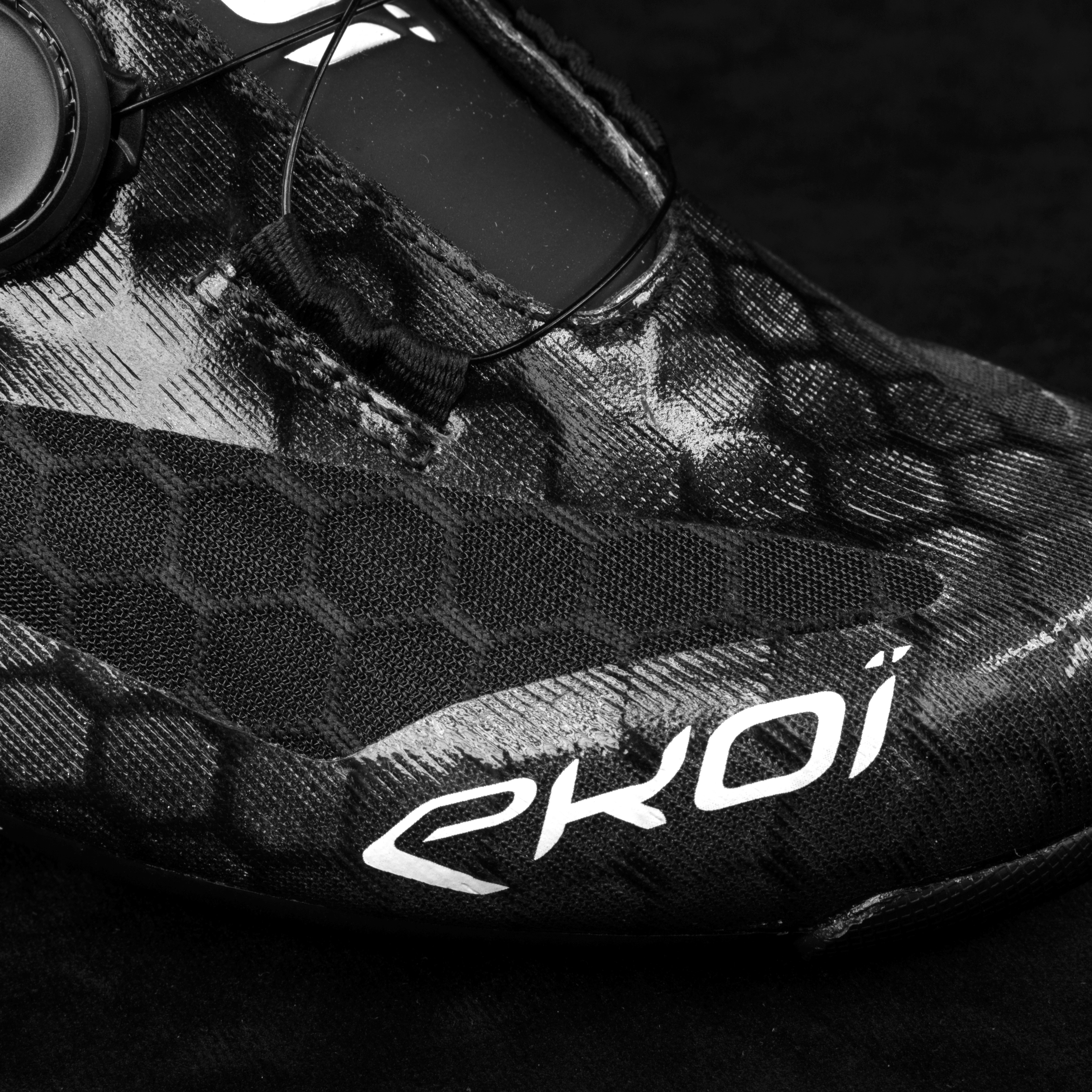 EKOI R4 LIGHT BOA® white road cycling shoes