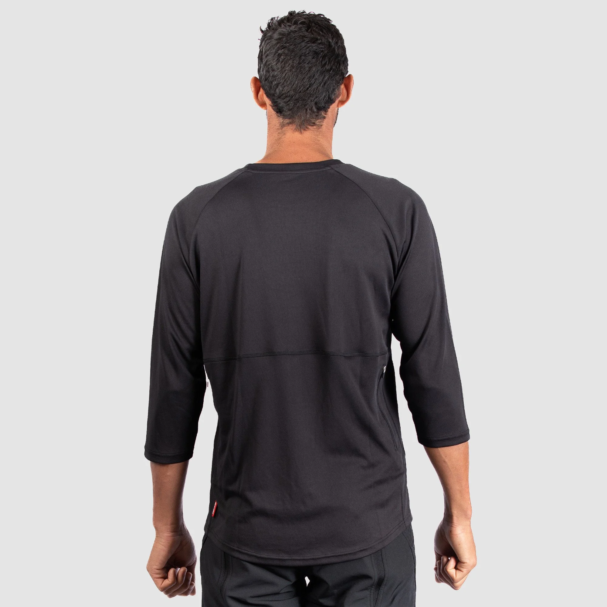 MTB Jersey 3/4 sleeves EKOI black