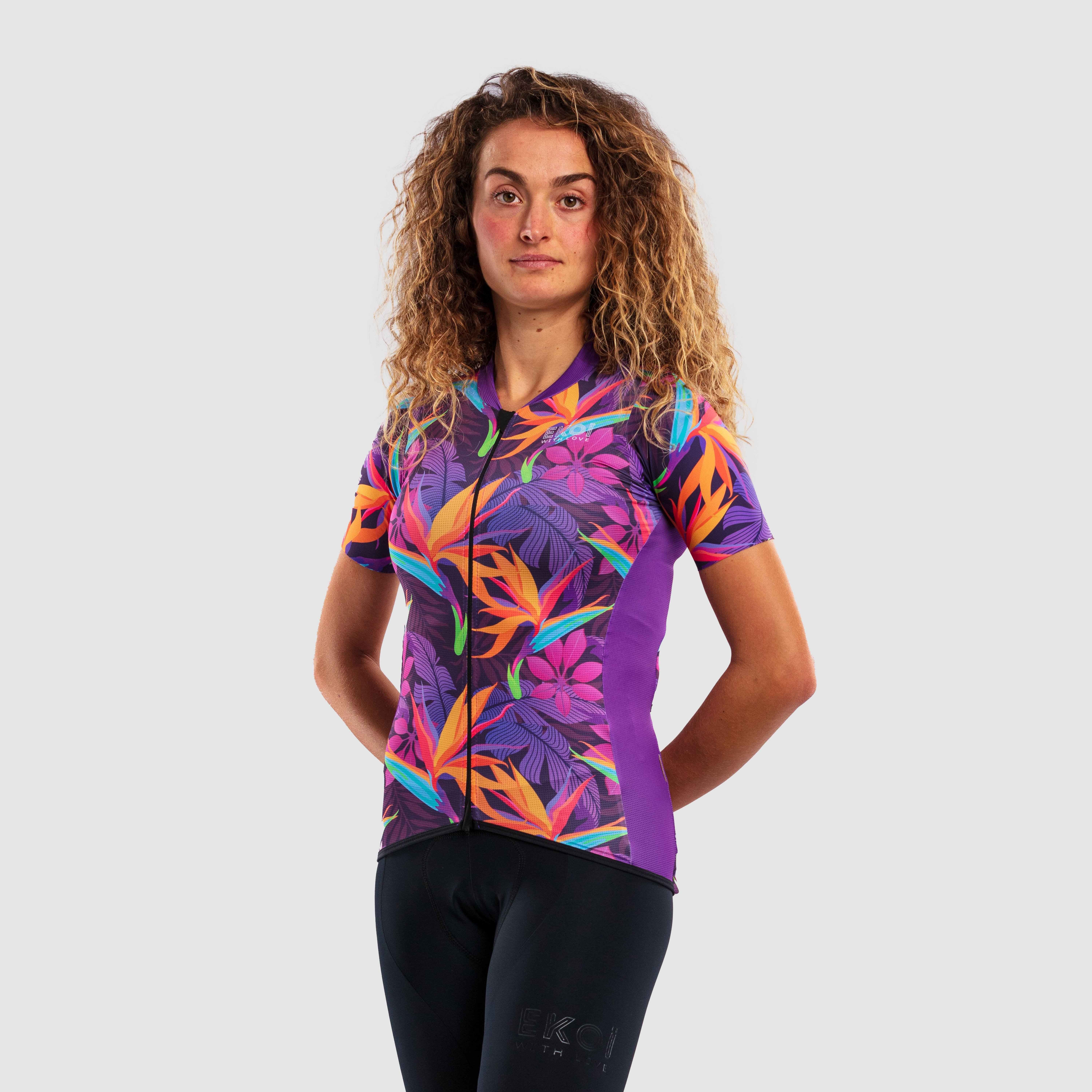 EKOI Women's Cycling Gloves JUNGLE