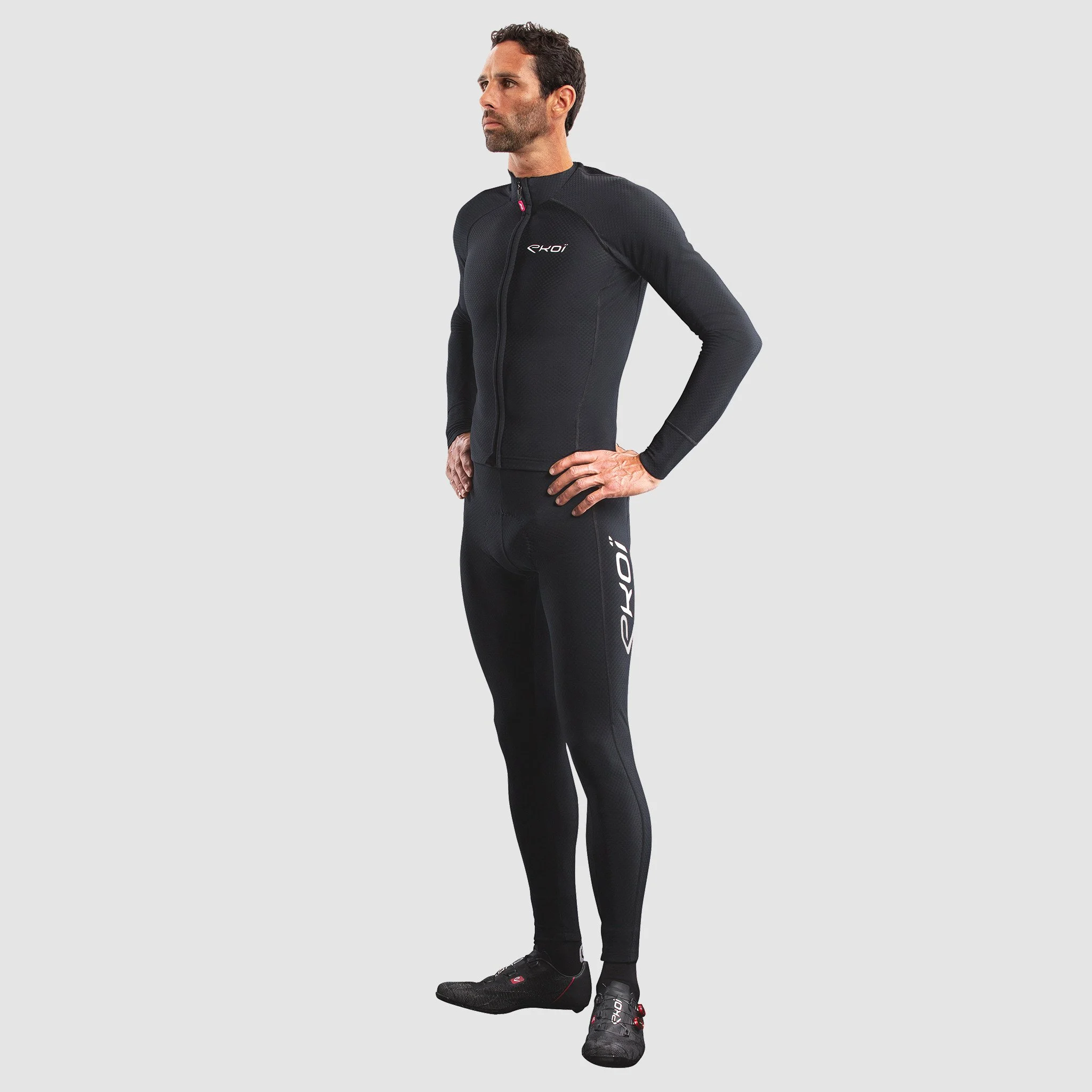 EKOI PRO GEL MEMORY Black thermal skin suit