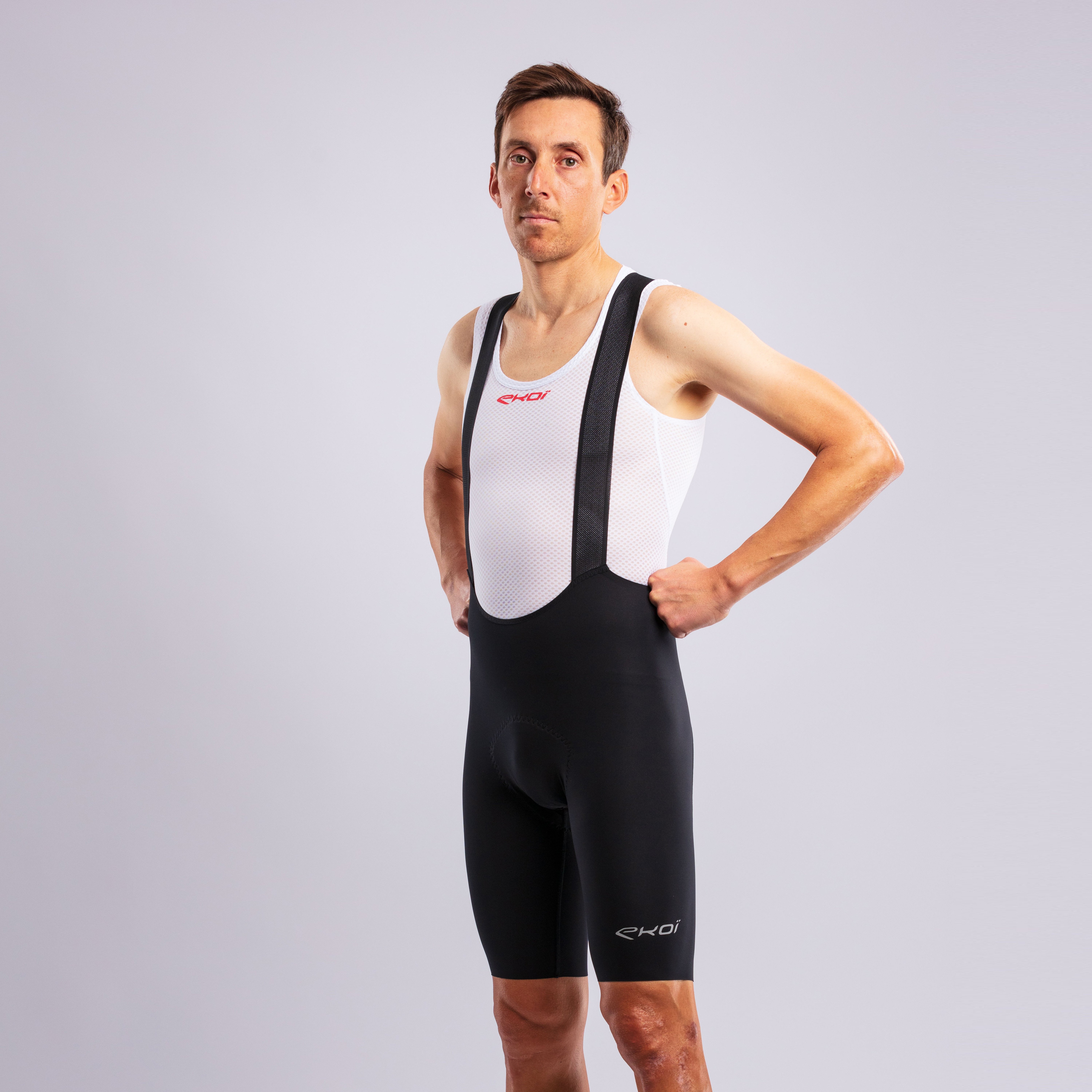 EKOI SUPERSOFT Bib Shorts Khaki