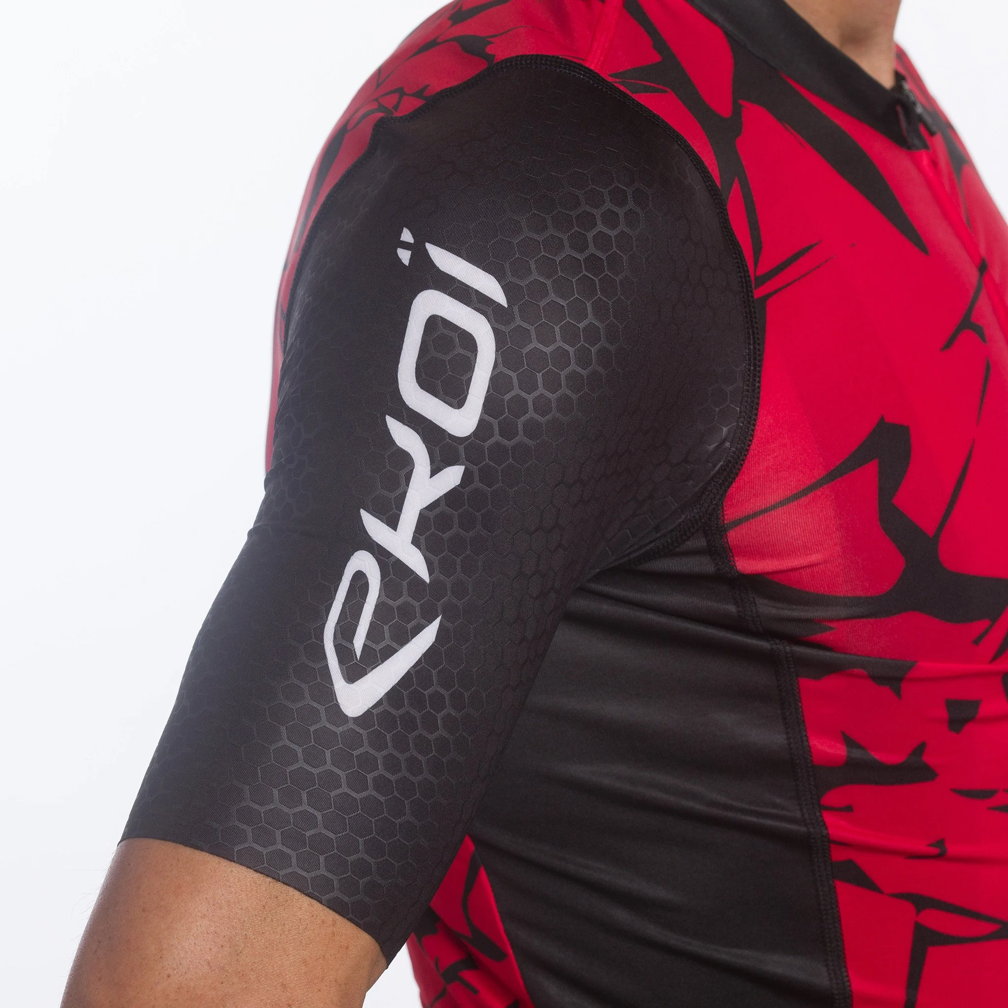 Ekoi Outlast Marbre Jersey Red
