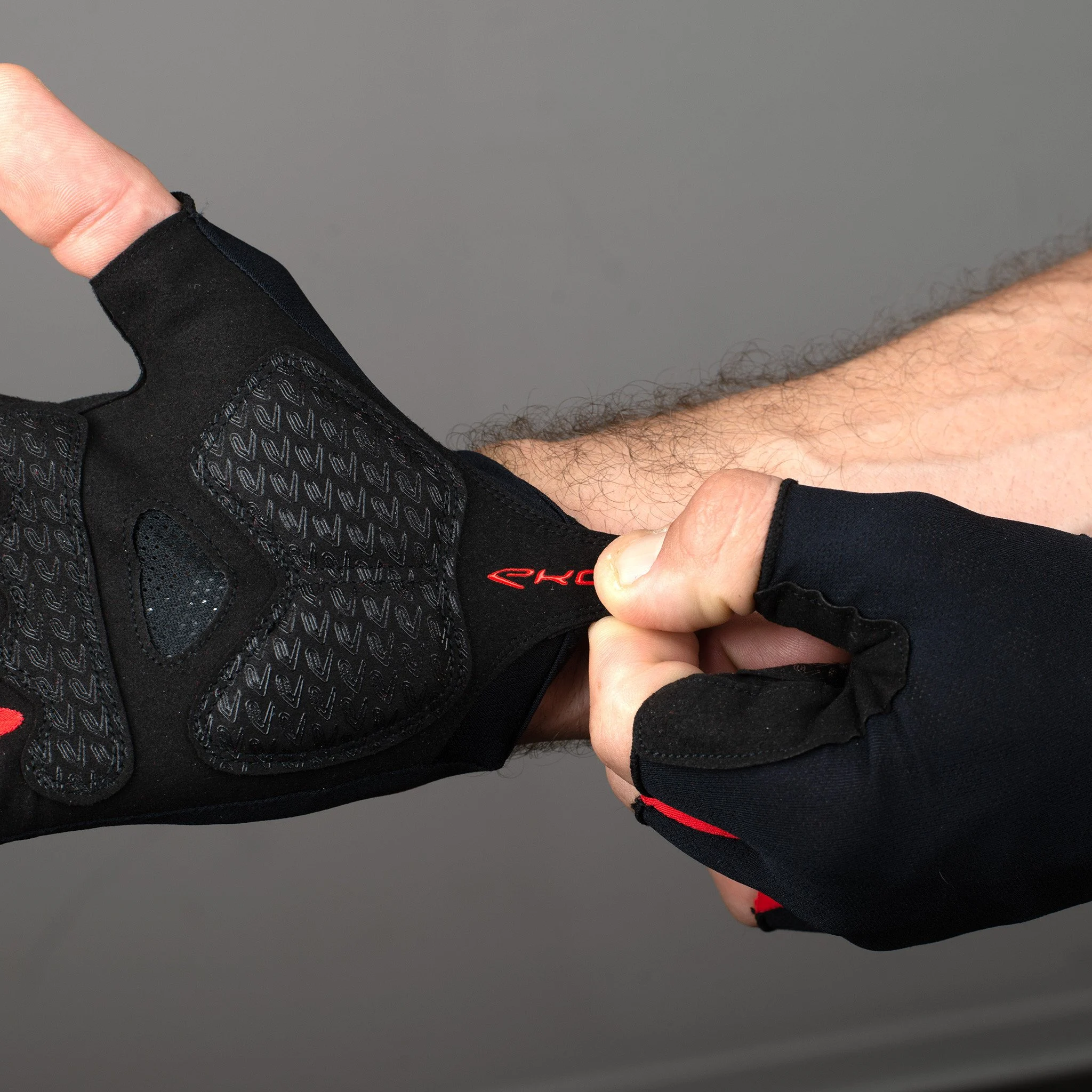 CYCLING GLOVES EKOI STRADA GEL BLACK