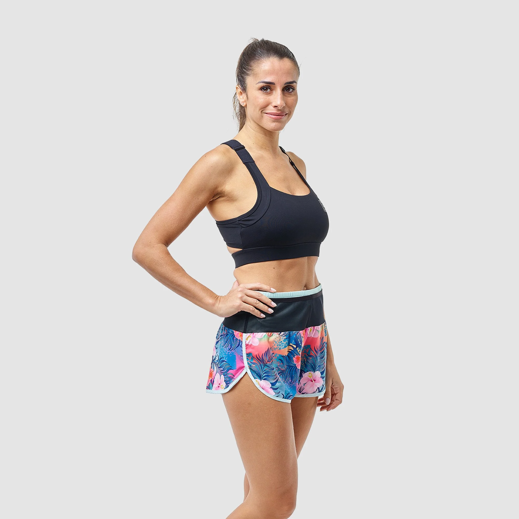 Women Shorts EKOI RUN Black