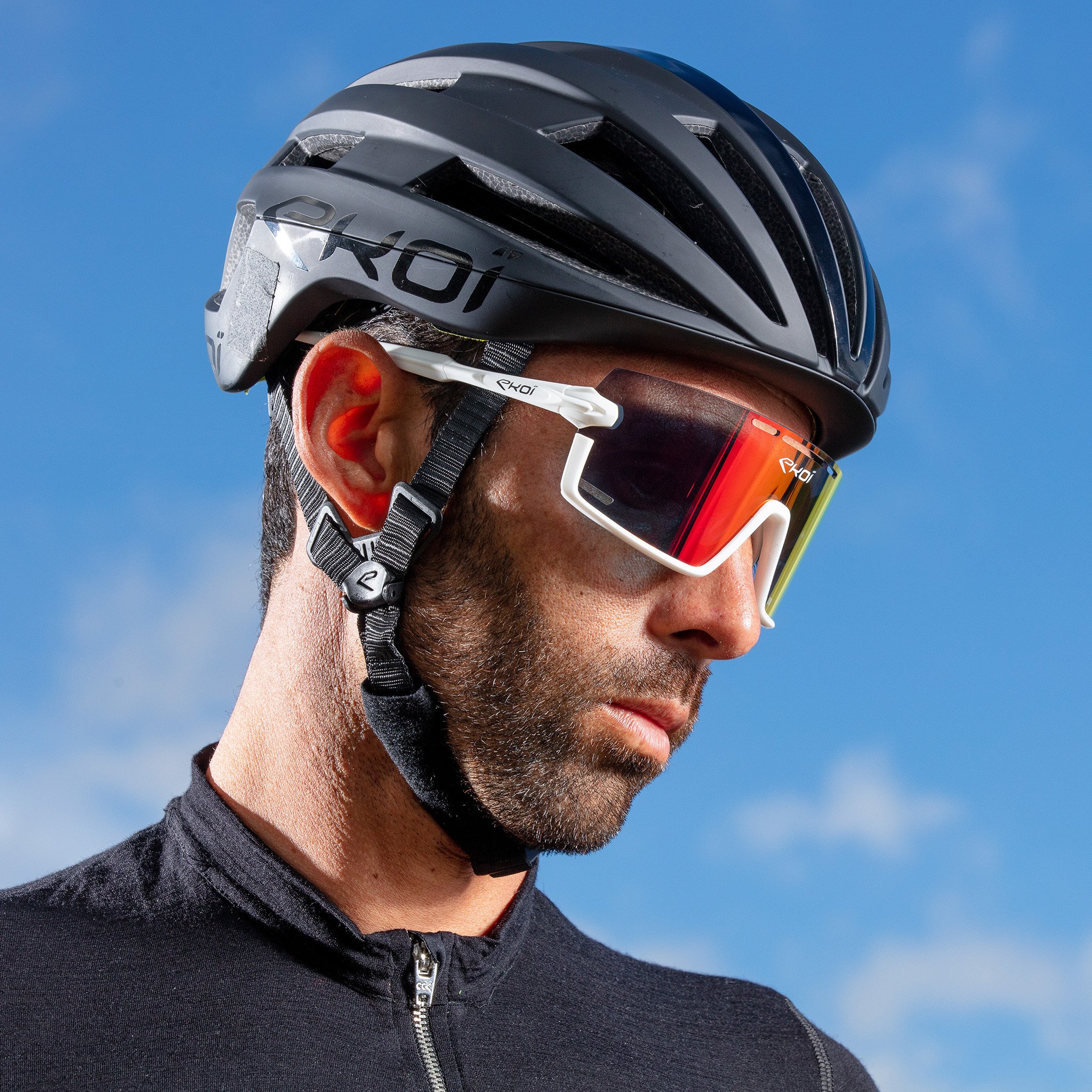 GLASSES EKOI PERSOEVO8 White Revo Red Cat3