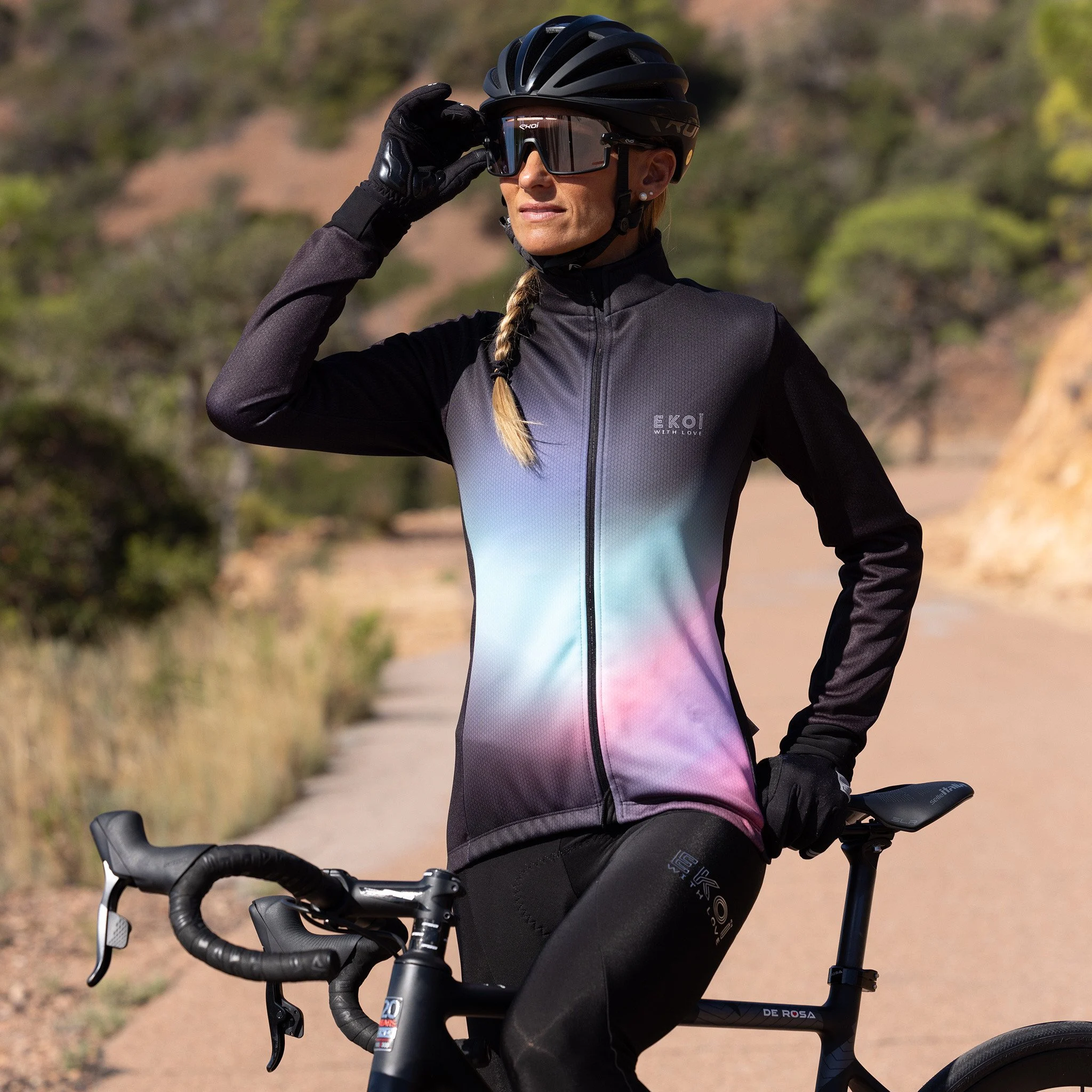 Women Thermal Jacket EKOI AURA Pink