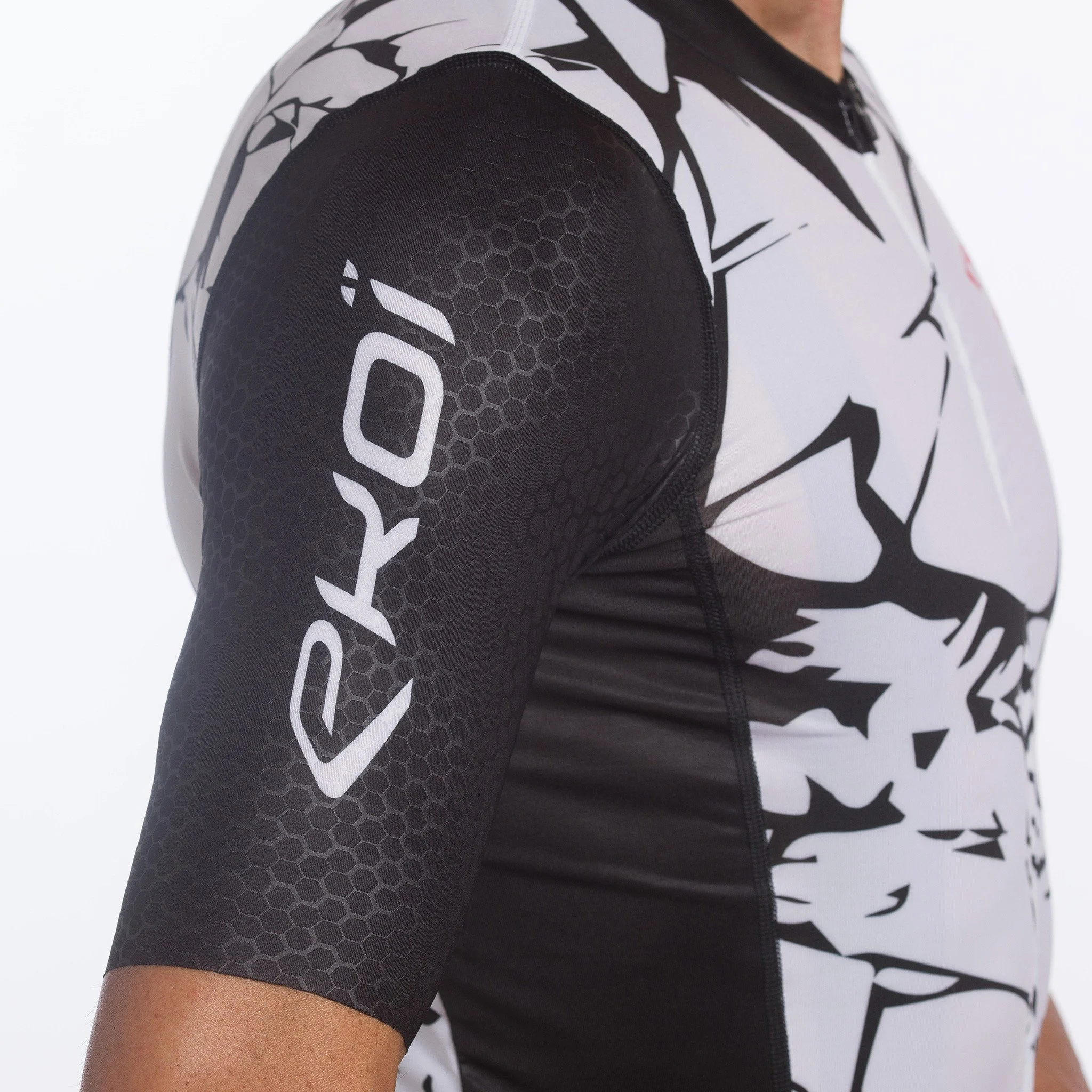 Ekoi Outlast Marbre Jersey Red