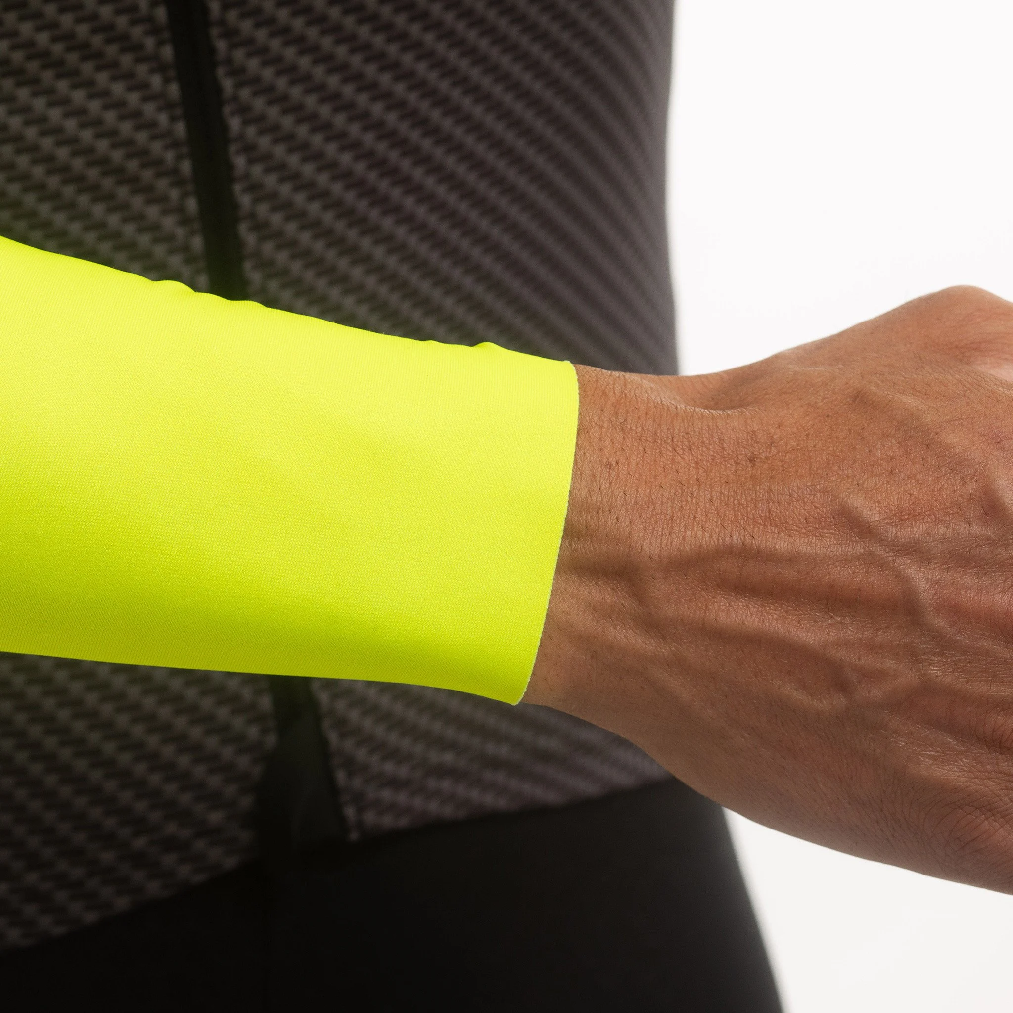 LONG SLEEVES JERSEY EKOI CARBON NEON YELLOW