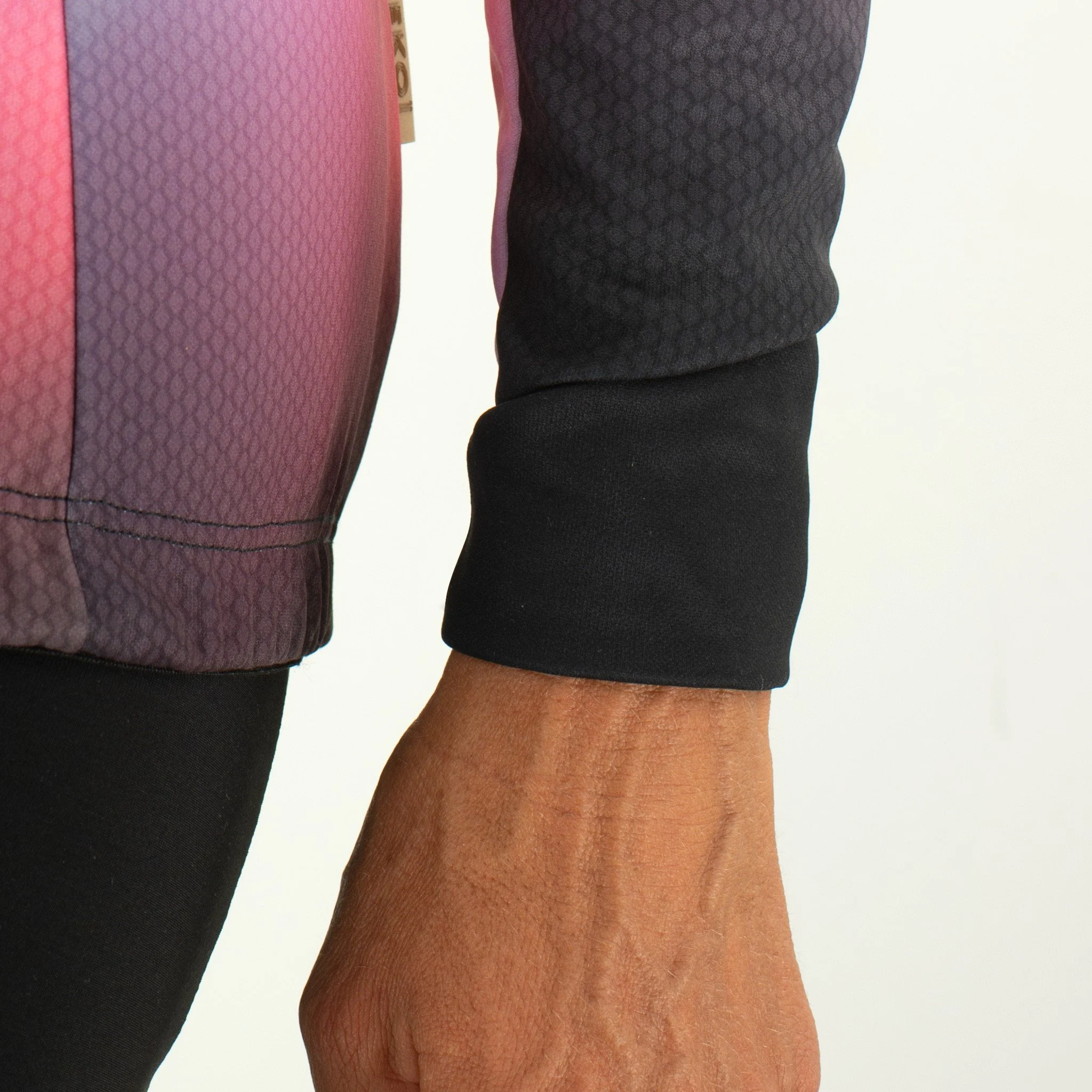 Women Long Sleeves Jersey EKOI AURA Pink