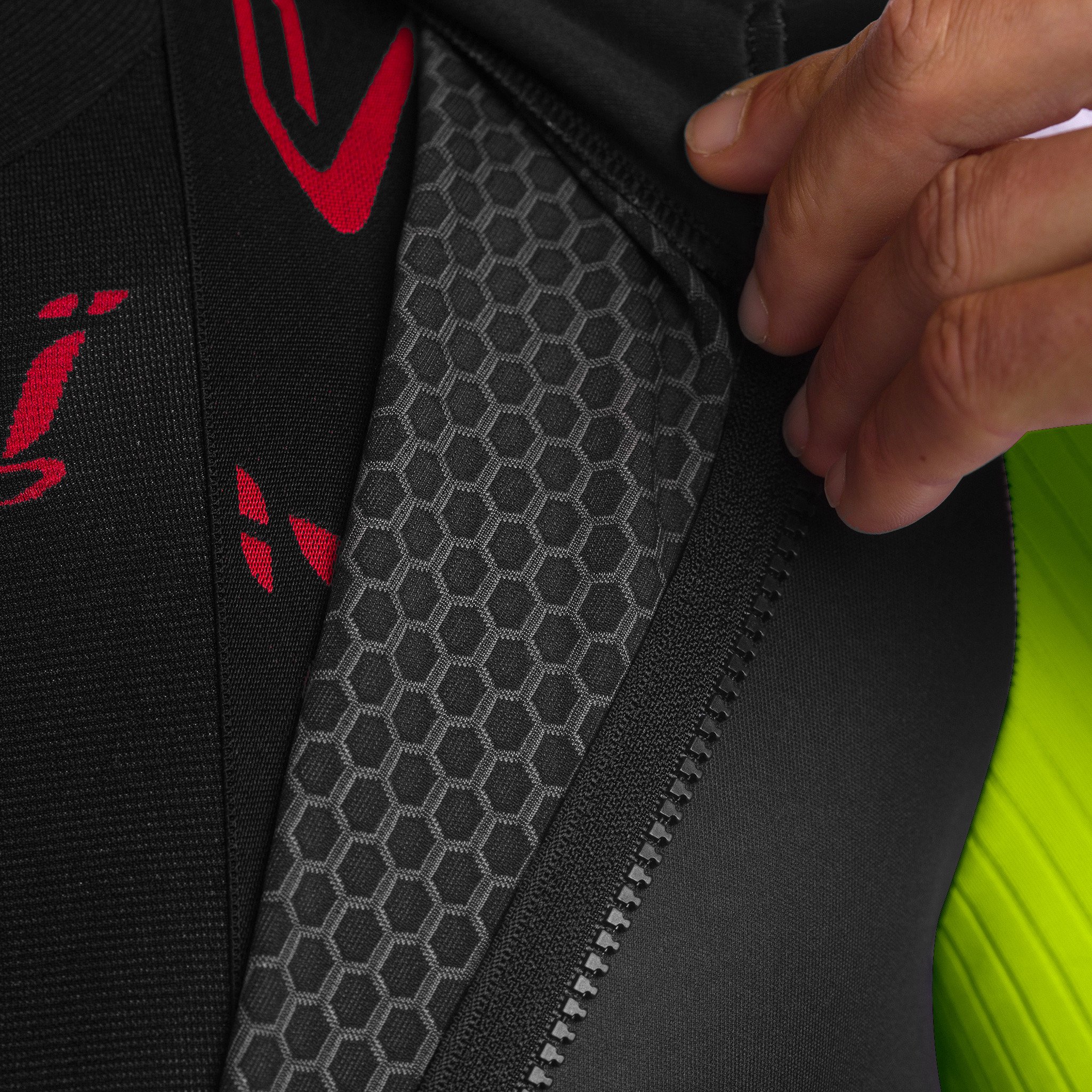 EKOI GRAPHENE Neon yellow thermal jacket
