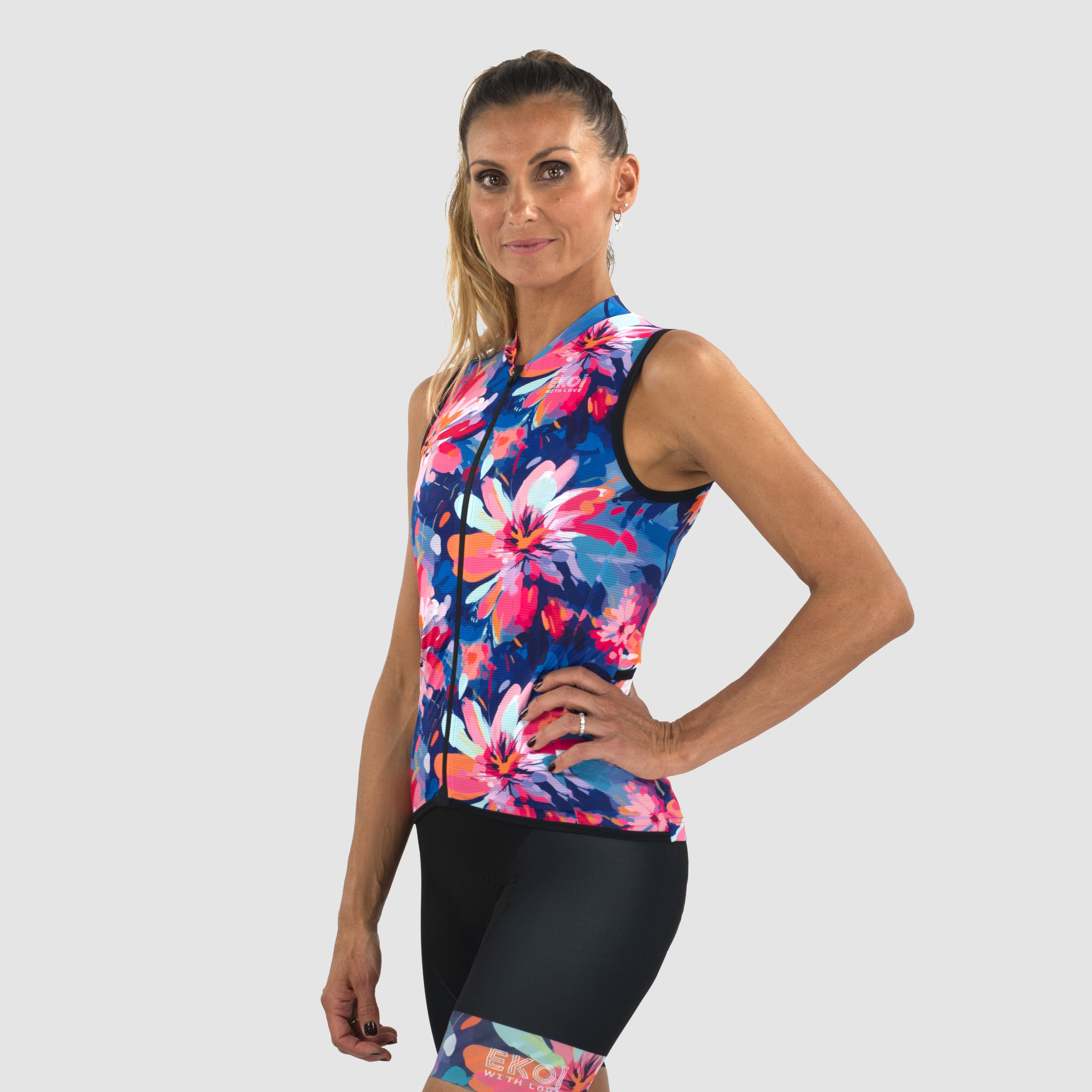 Women's EKOI Perf EKOI FLOWER sleeveless jersey