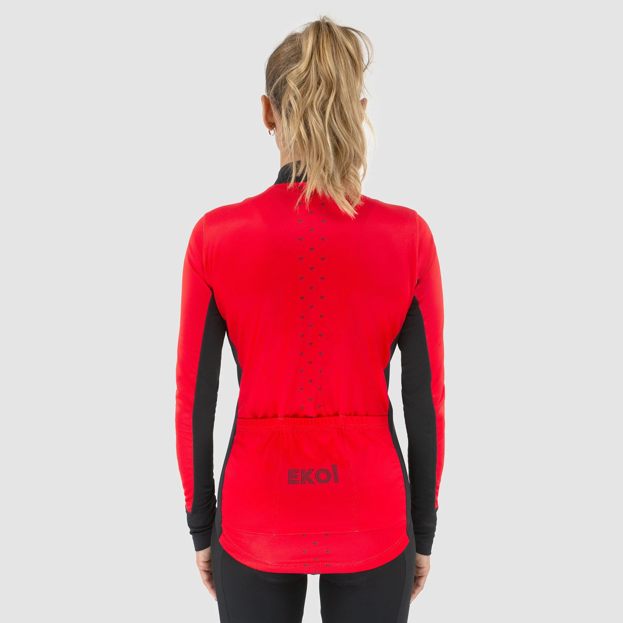 EKOI Core Women's Neon Yellow LS jersey
