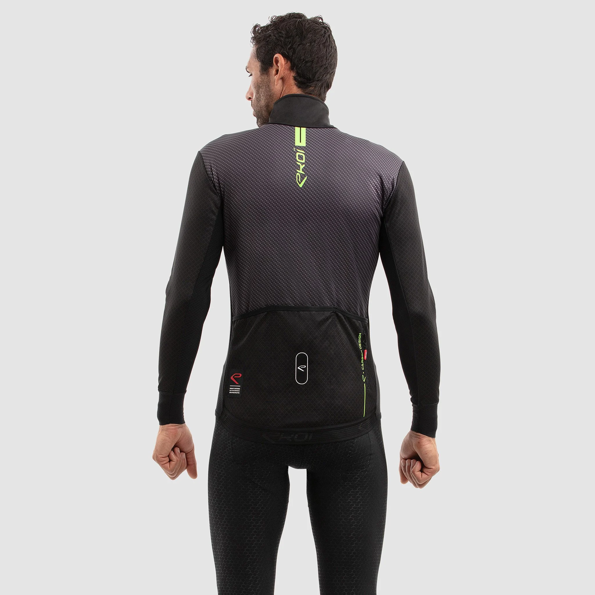 THERMAL JACKET EKOI CARBON NEON YELLOW