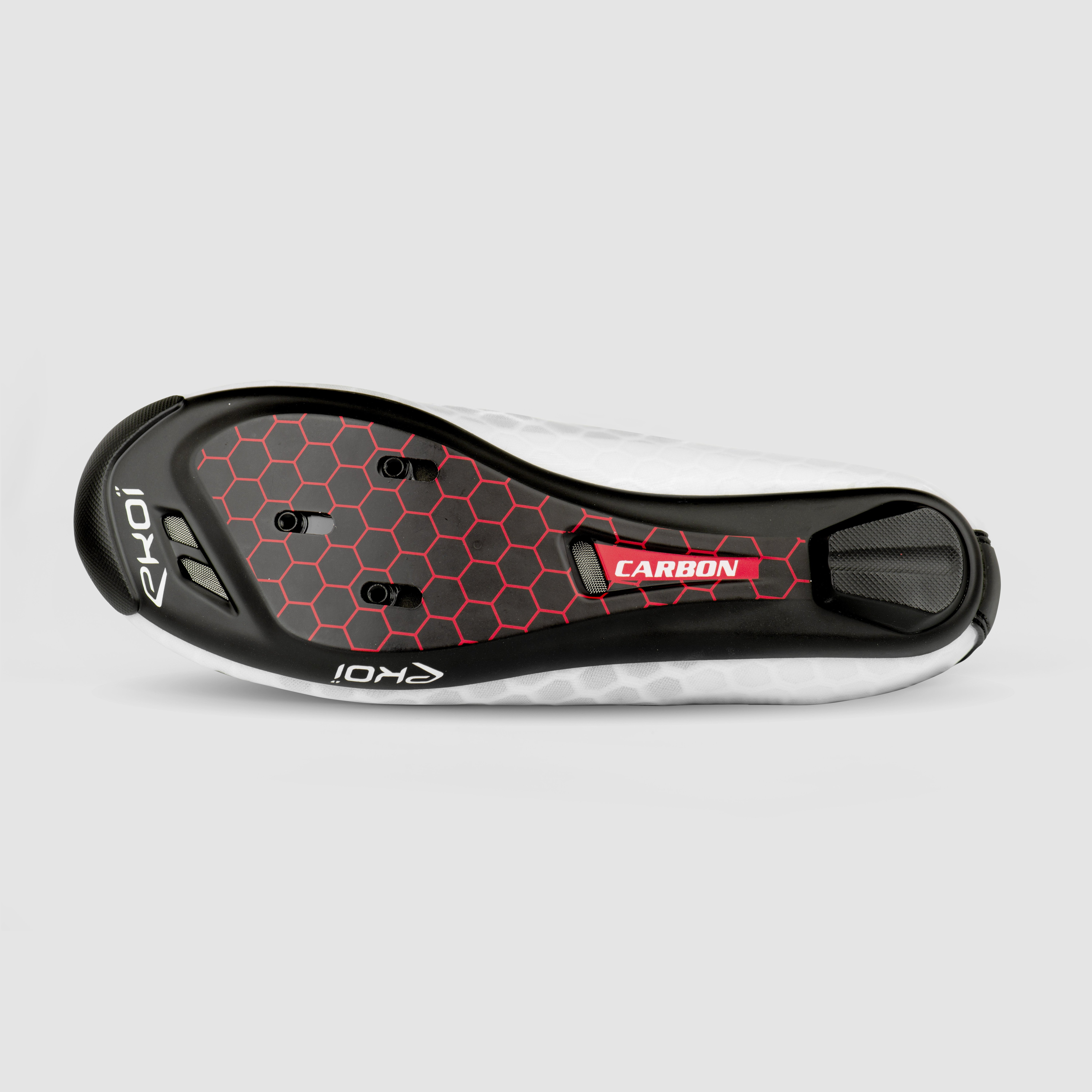 EKOI R4 LIGHT BOA® white road cycling shoes