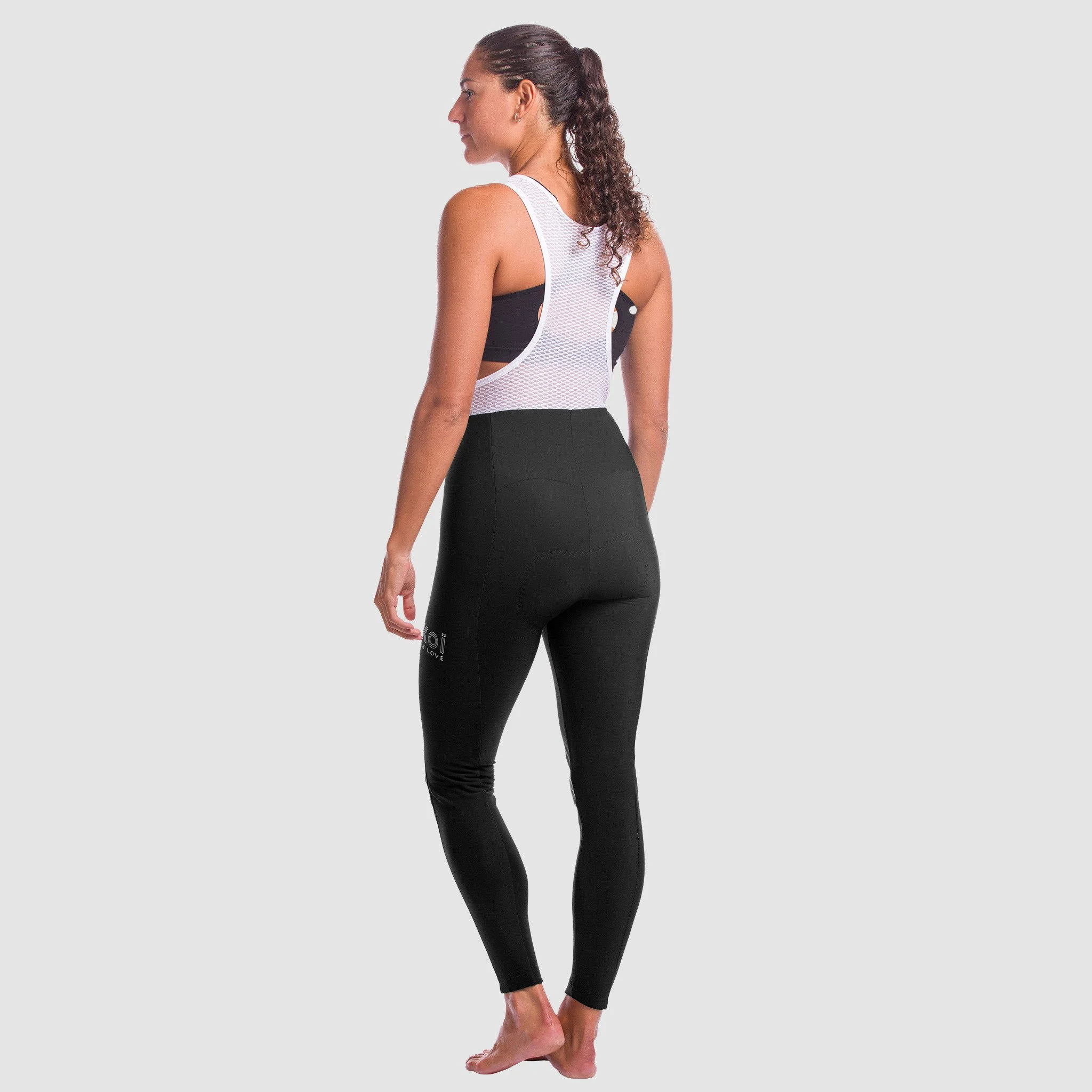 EKOI black women's bib tights
