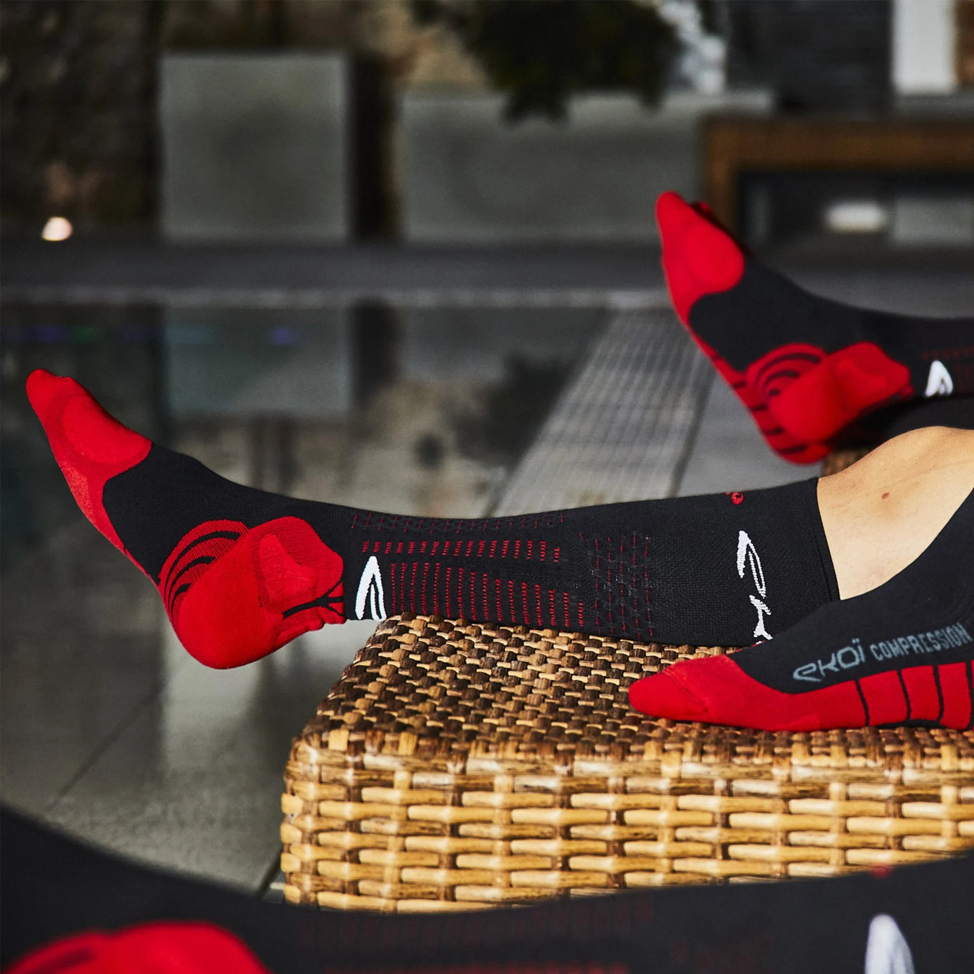 Recovery Socks EKOI BLACK A22 Proteam