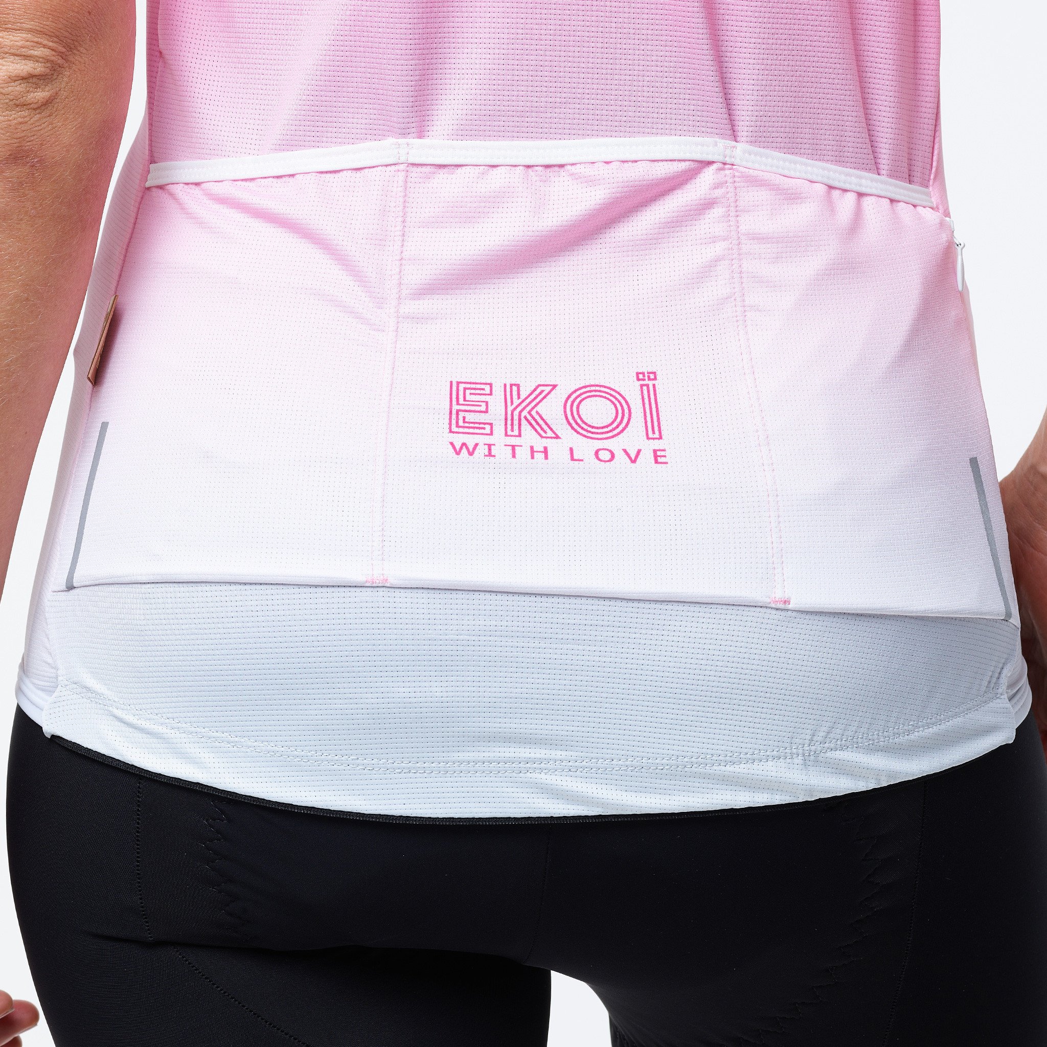 WOMEN JERSEY EKOI GRADIANT Pink