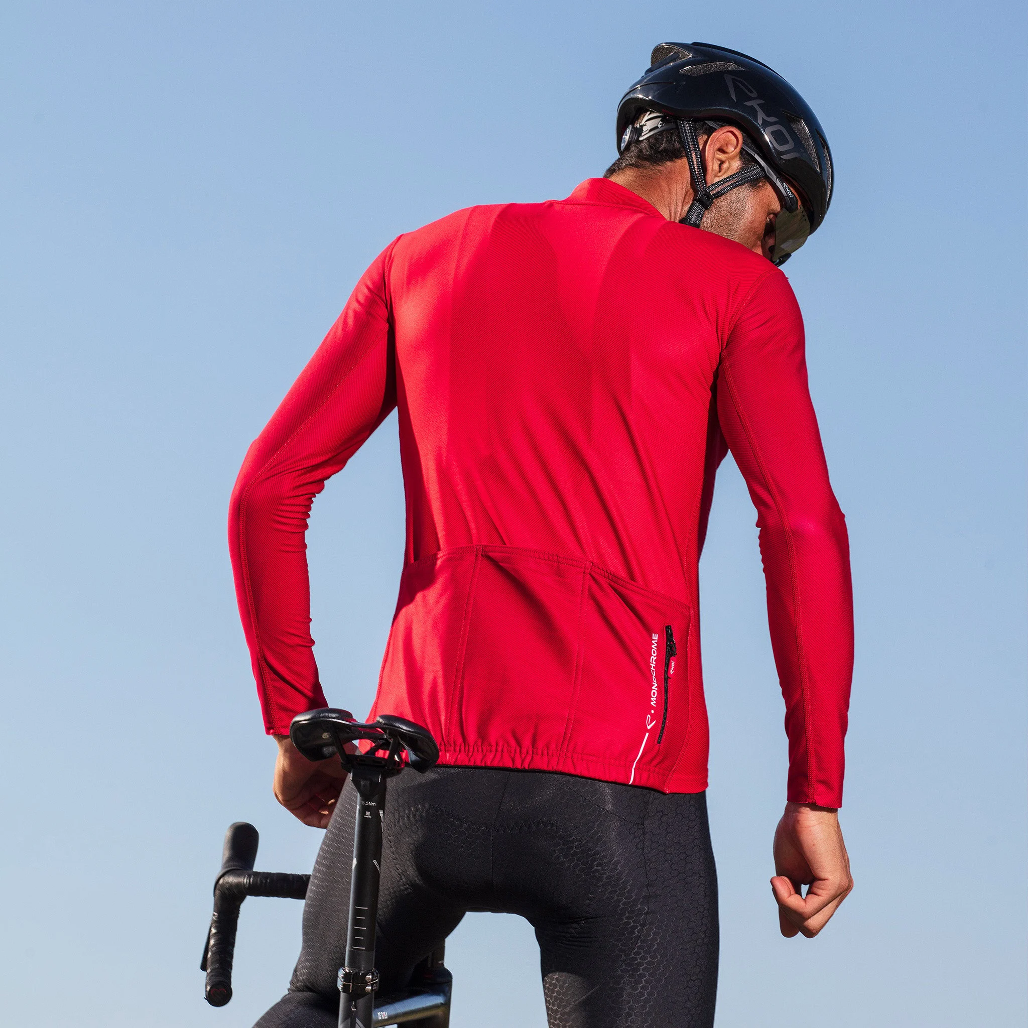 EKOI MONOCHROME RED LS JERSEY
