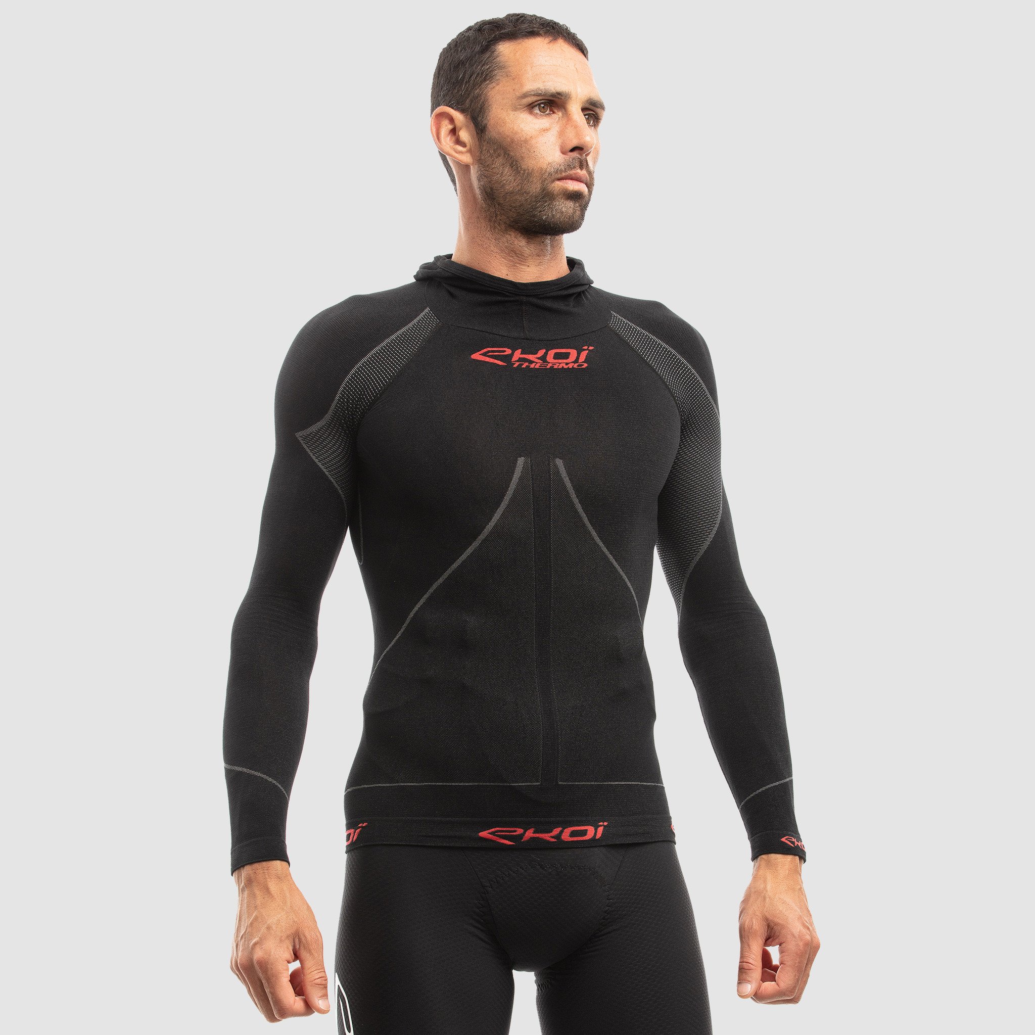 EKOI THERMO EVO Hood Base Layer 2021 Black