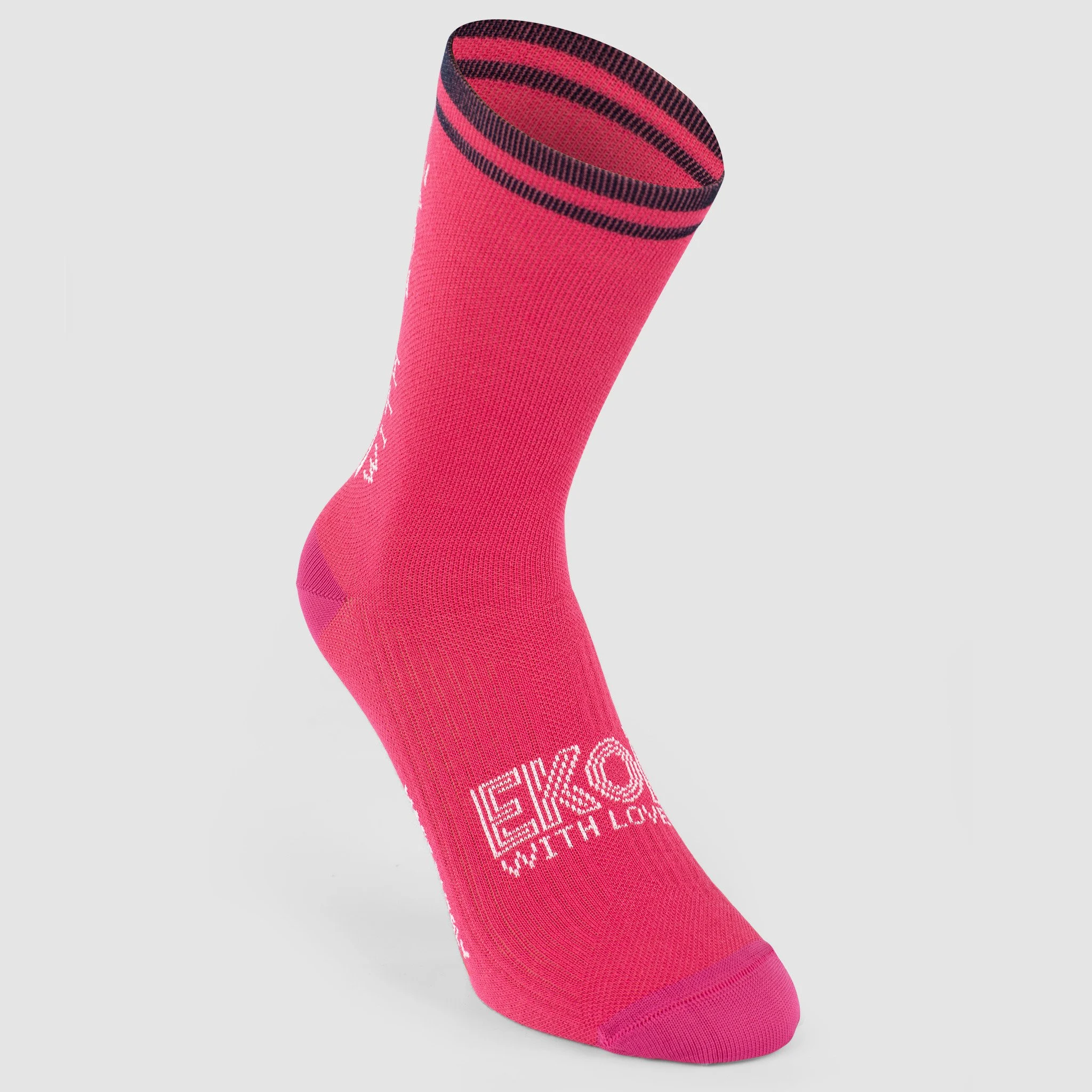 EKOI Thermolite Women's Neon yellow autumn & winter cycling socks