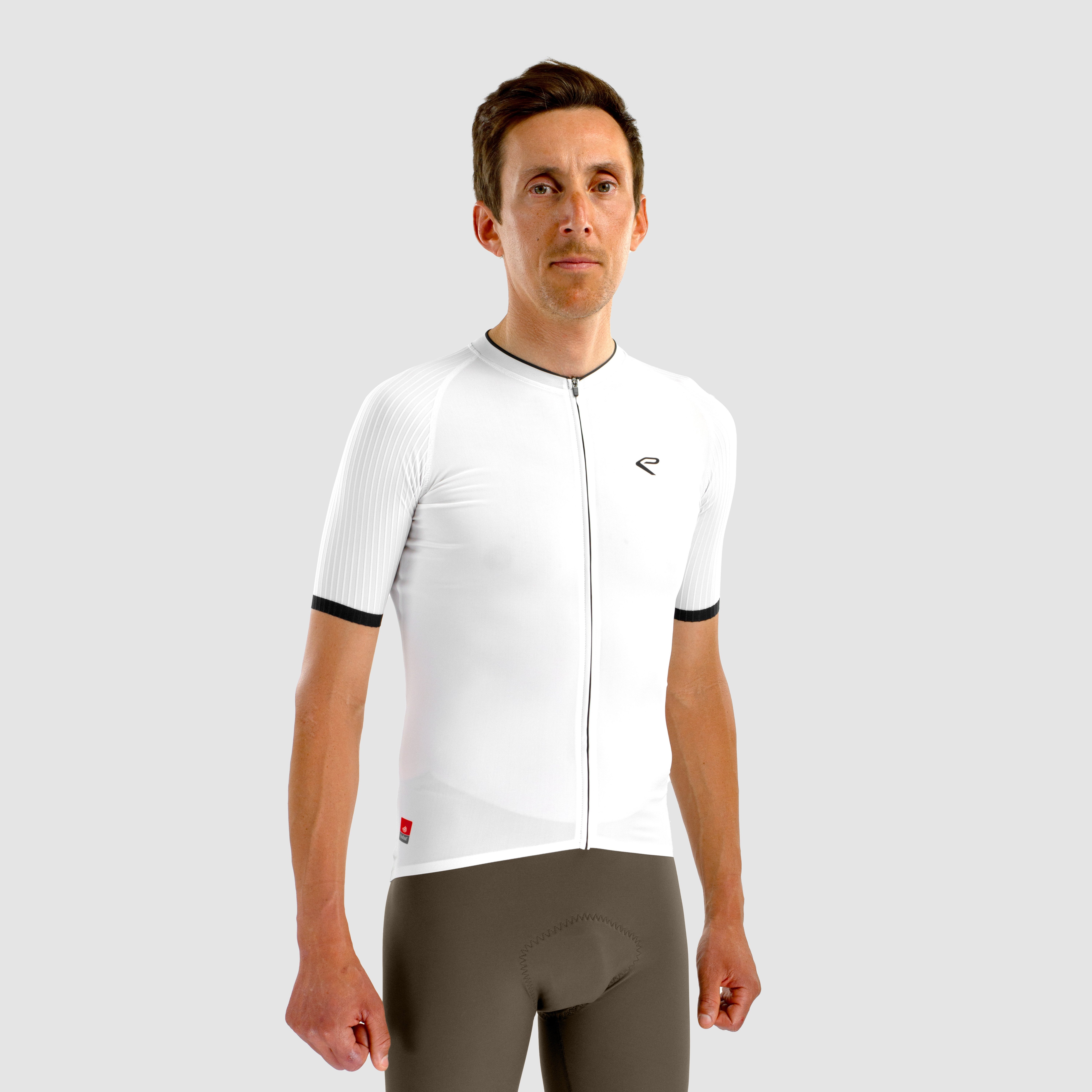 Maillot EKOI Racing OUTLAST Blanc Noir