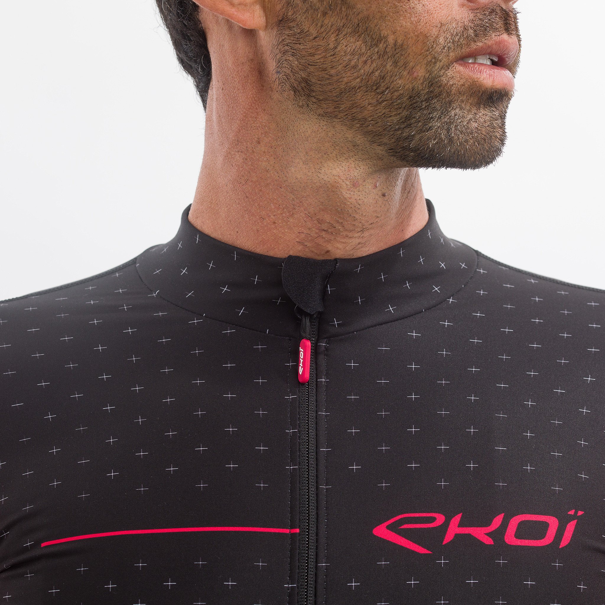 EKOI CROSS ROAD Red LS jersey