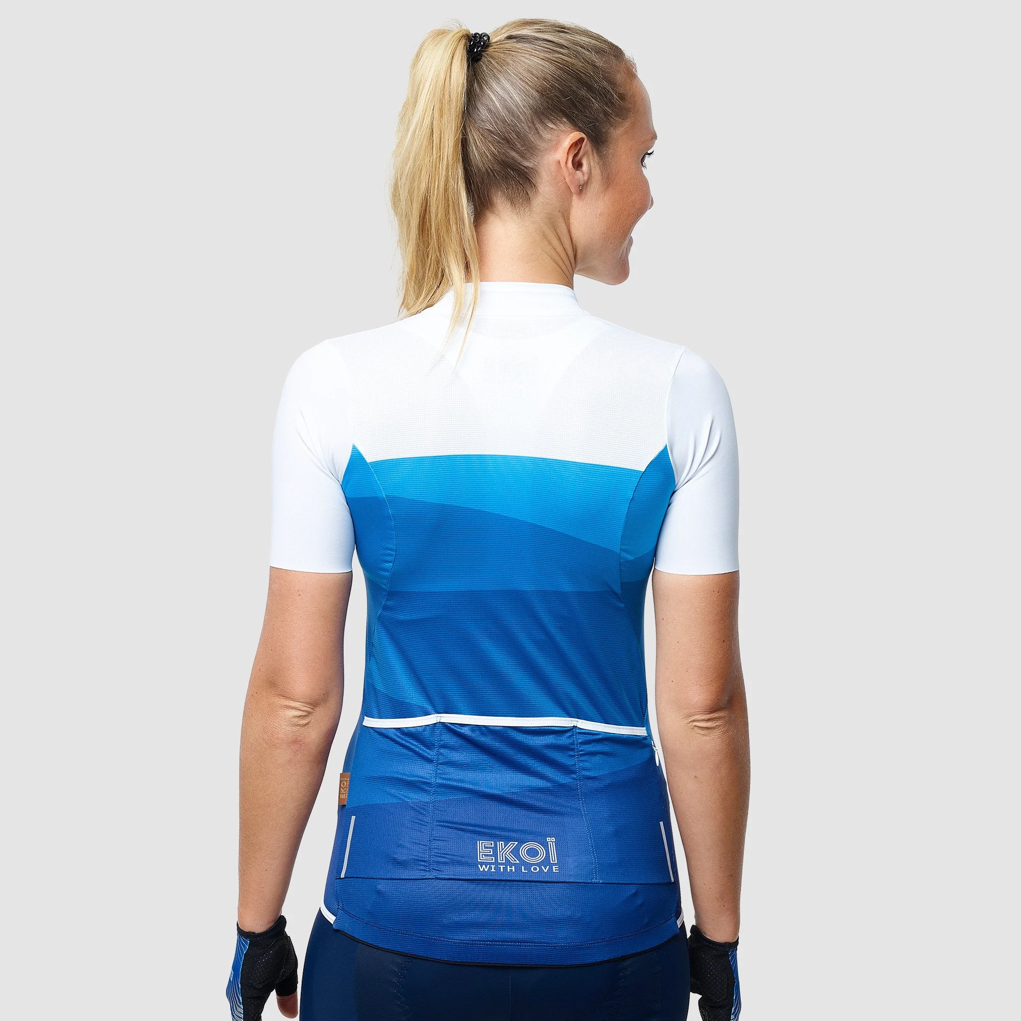 Women Jersey EKOI COMPETITION Blue