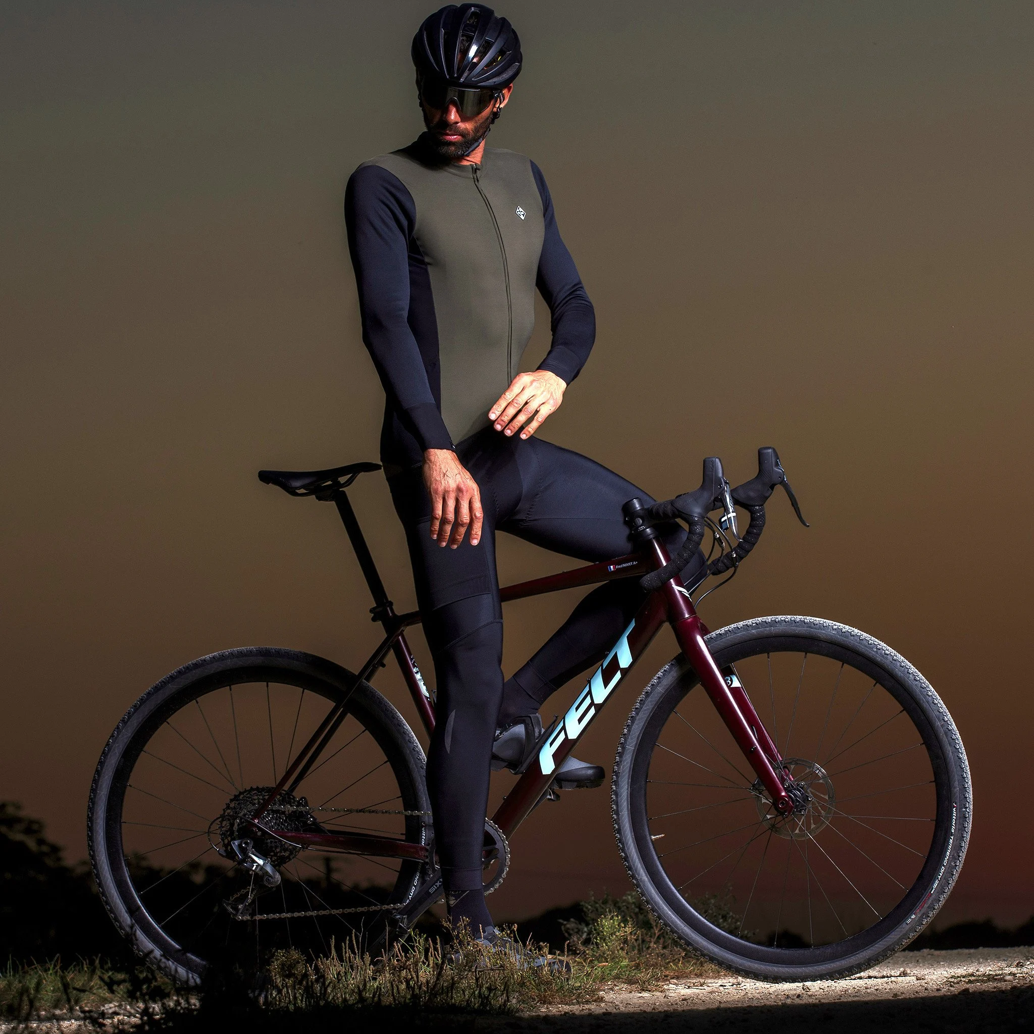EKOI Gravel Cordura grey unisex winter jersey